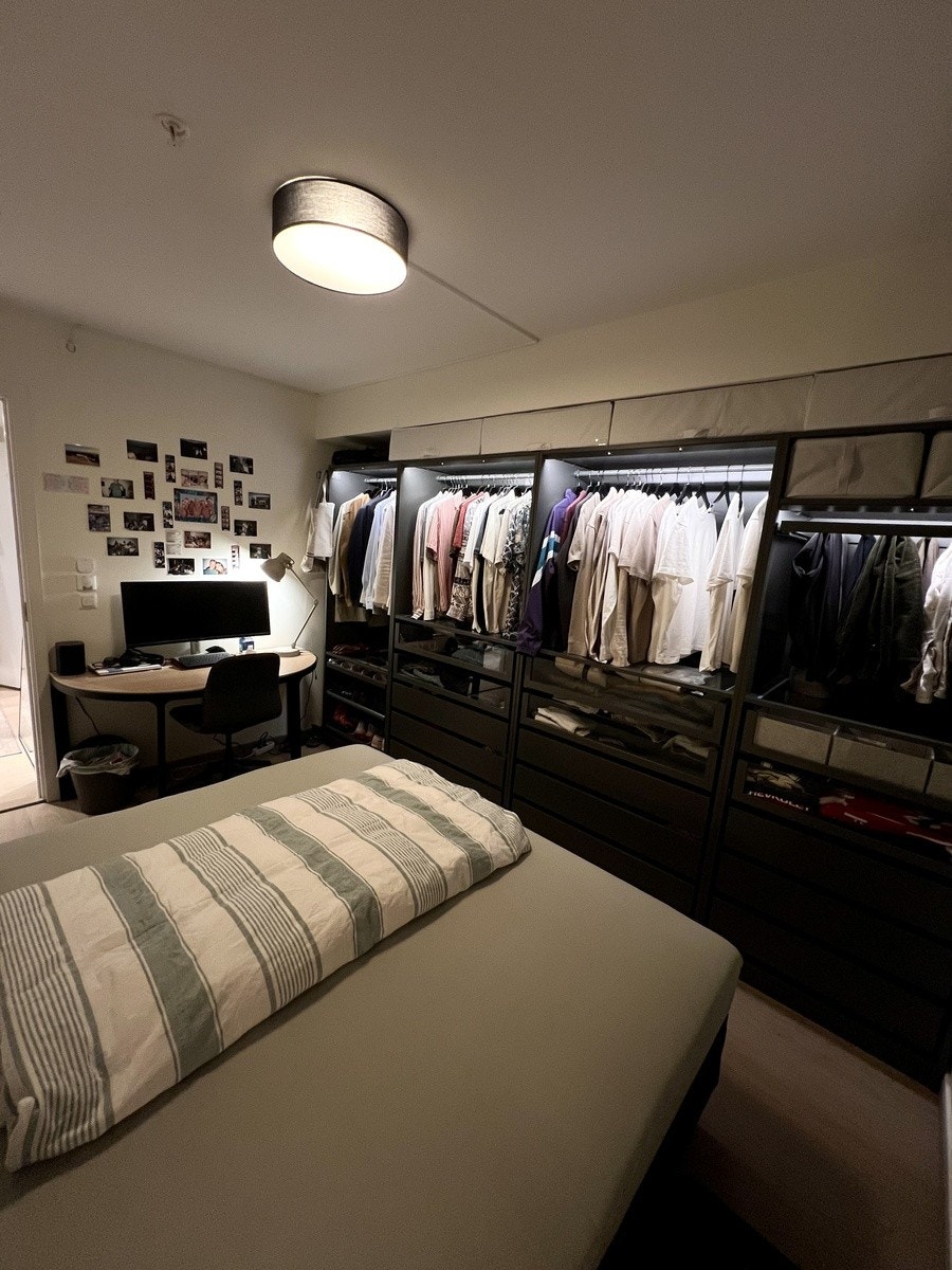 Hovedsoverom med hjemmekontor Galleribilde