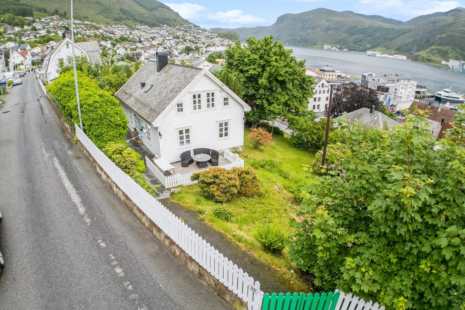 Det er gateparkering Galleribilde