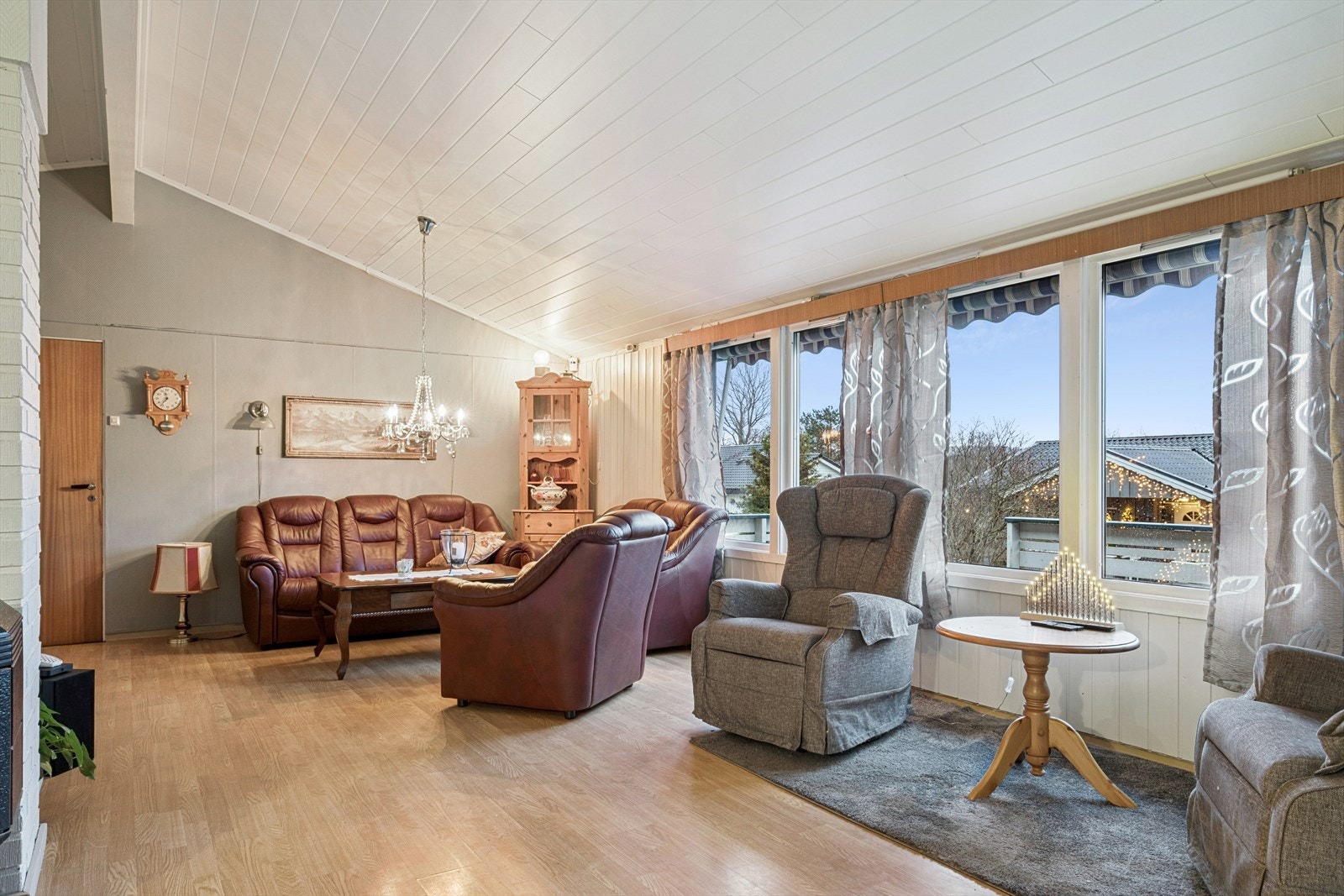 Stuen er på hele 41 kvm. Galleribilde