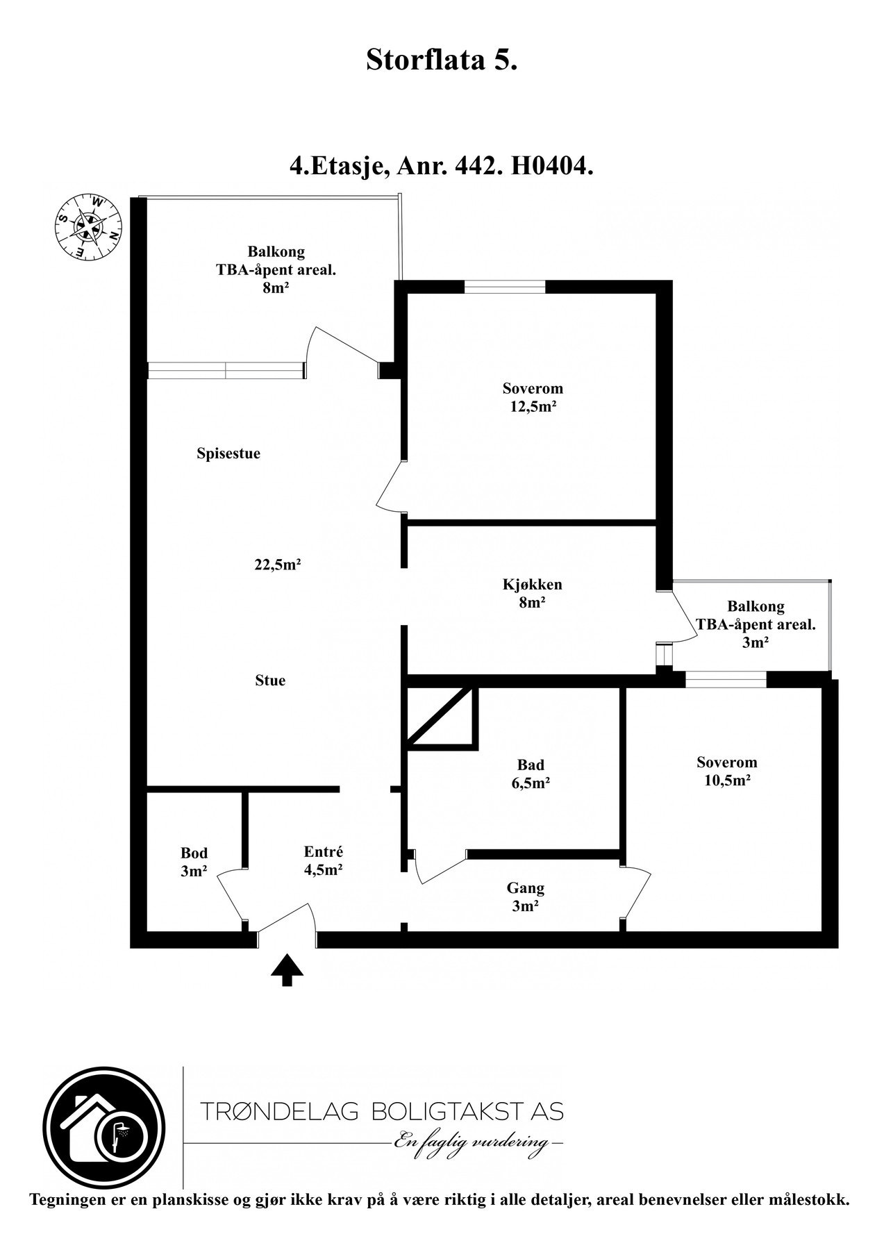 Planskisse. Galleribilde