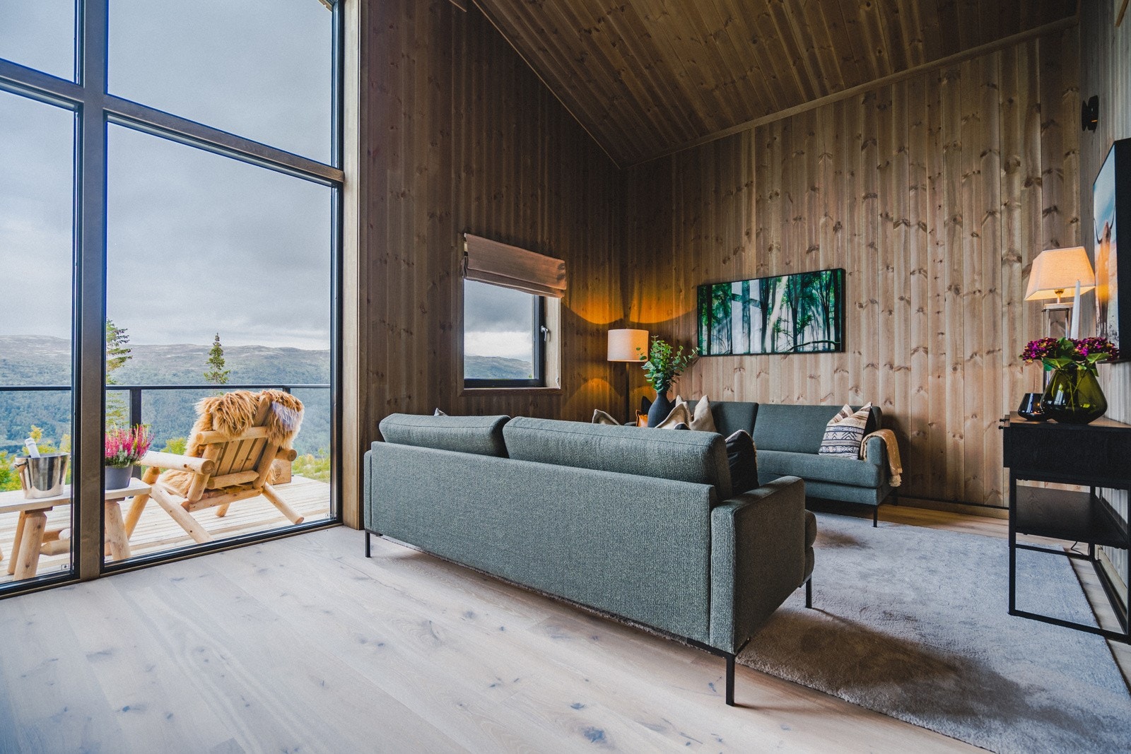 Leiligheten står ferdig og klar for vinteren Galleribilde