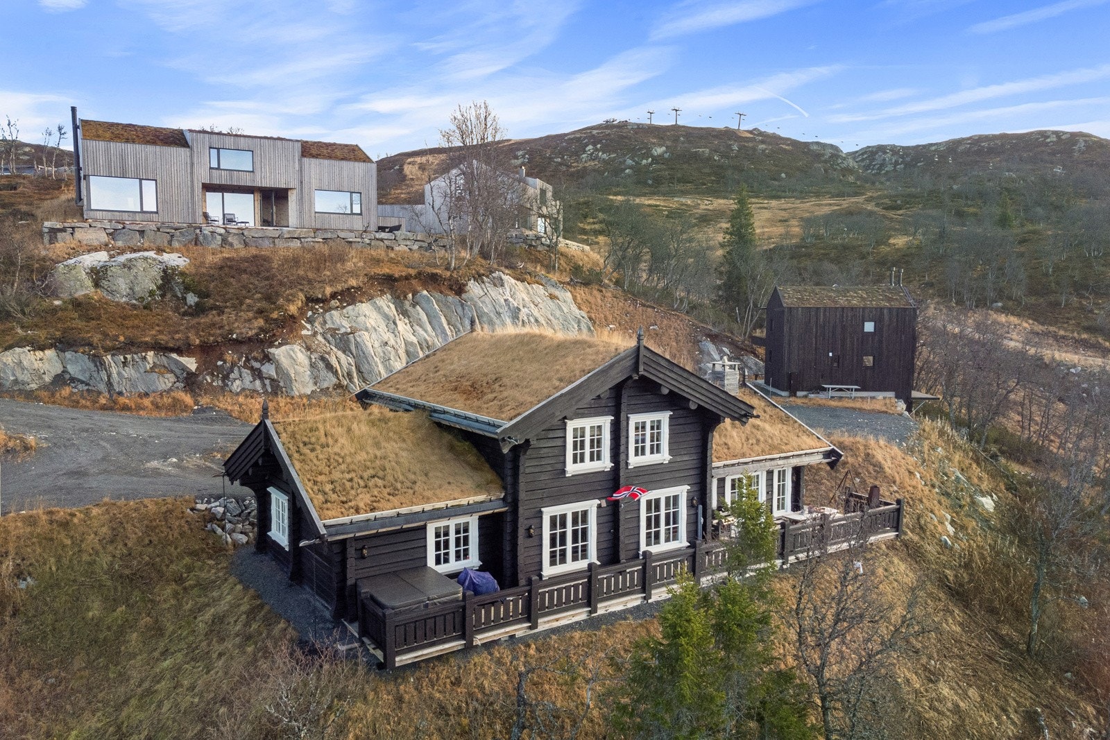 Fott hytte fra 2019 med bra standard. Galleribilde