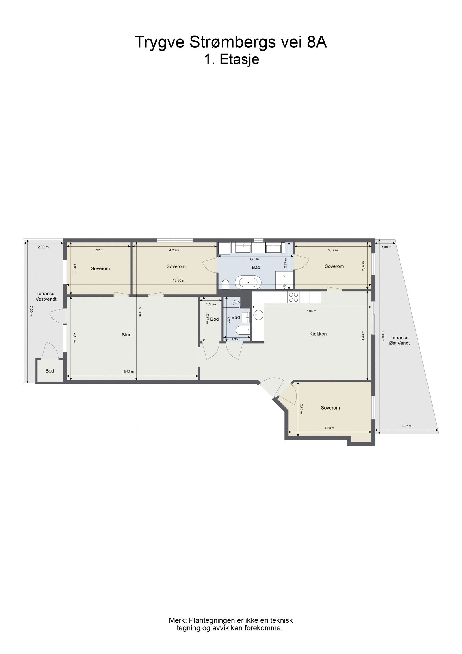 Plantegning. Galleribilde