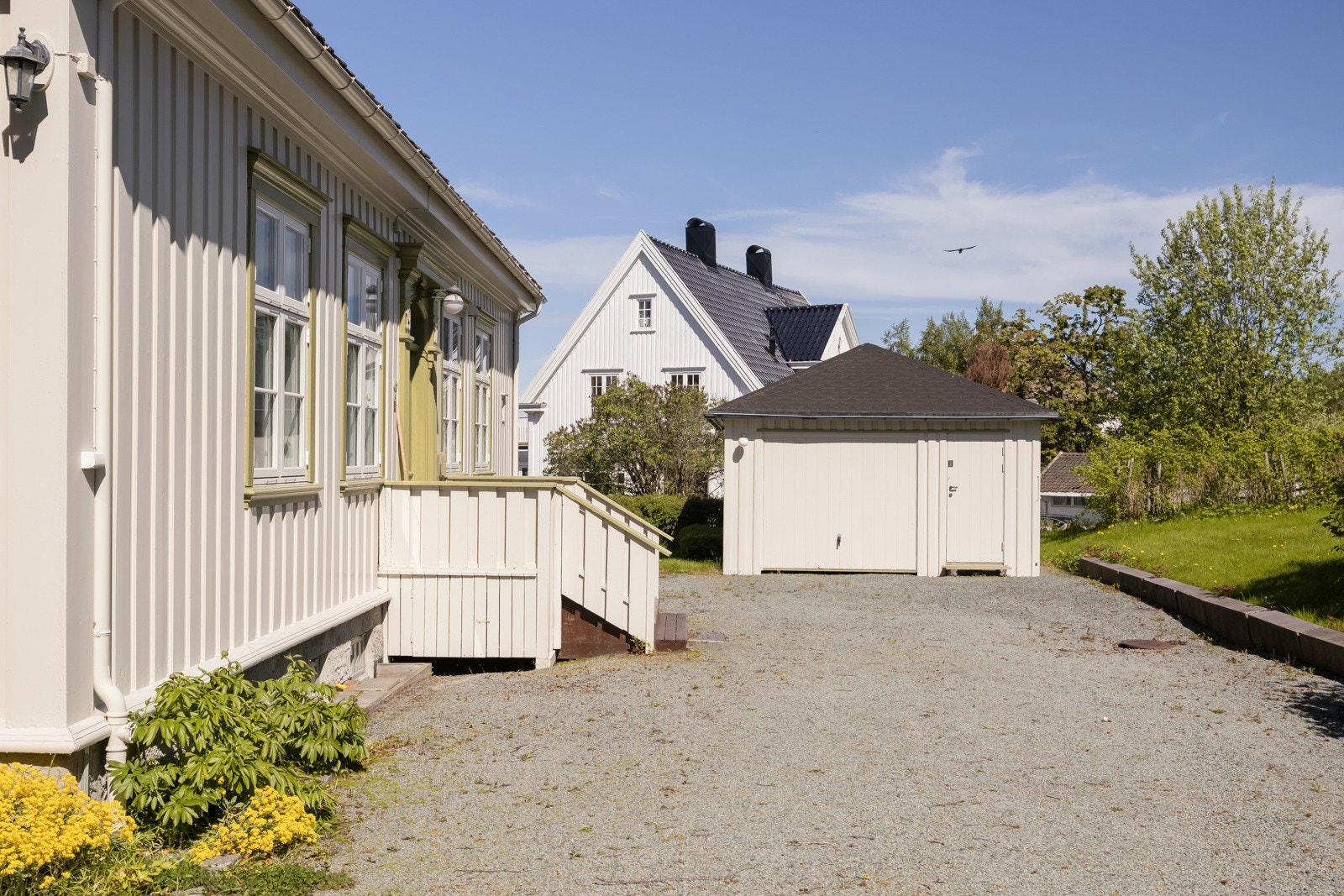 Den korte avstanden til sentrum gjør området ekstra attraktivt. Spaserturen ned til Midtbyen og Solsiden gjennomføres på ca. 10-15 min. Galleribilde