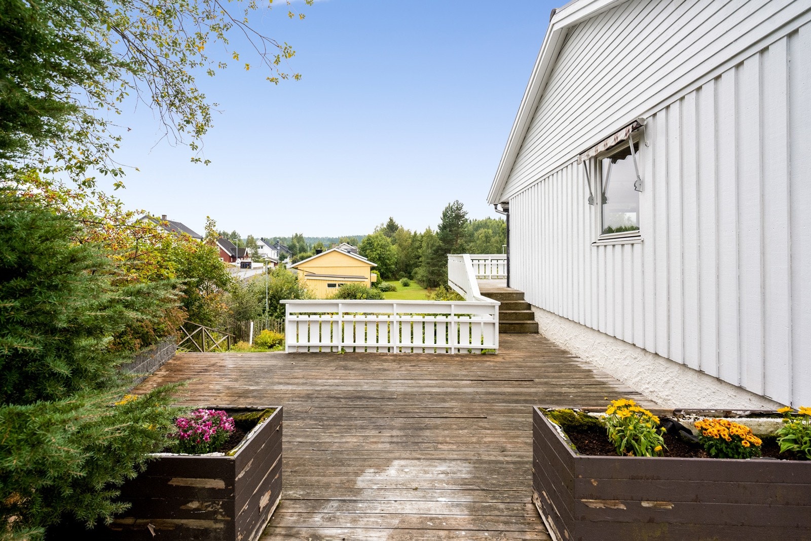 Fint uteområde ved boligen Galleribilde