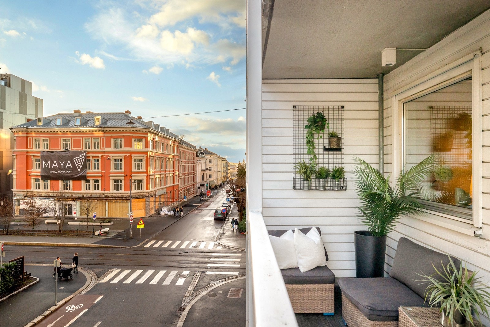 Balkong. Galleribilde