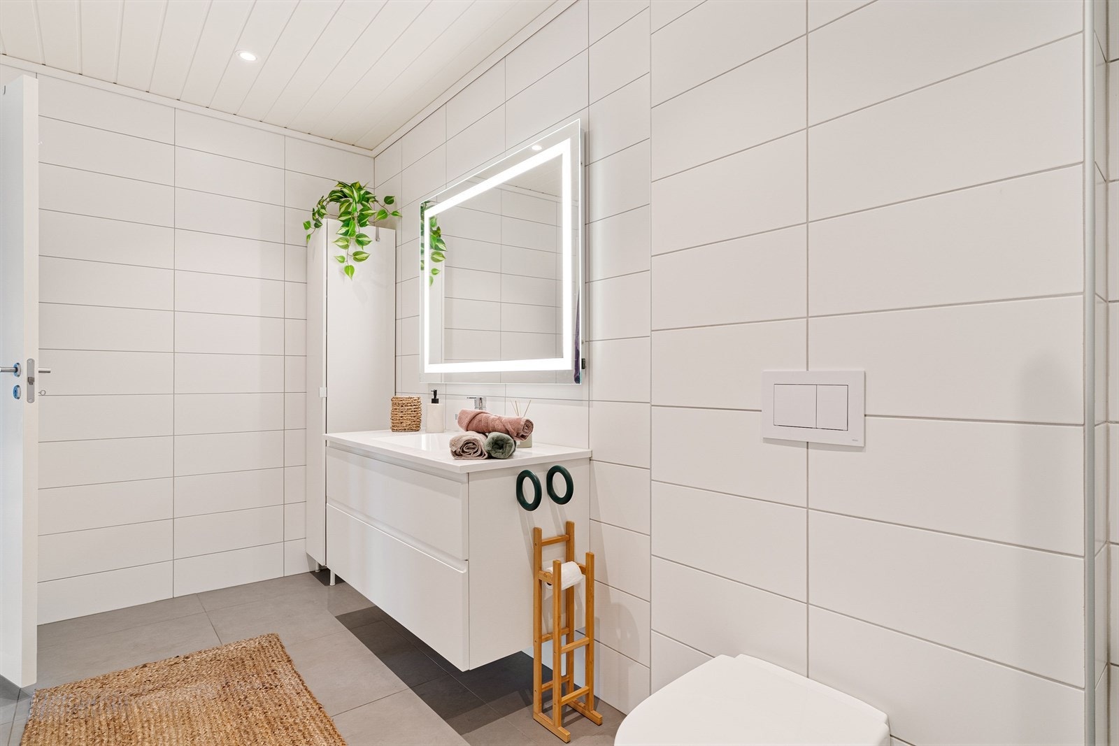 Oppvarming i gulv gir ekstra hverdagskomfort. Galleribilde