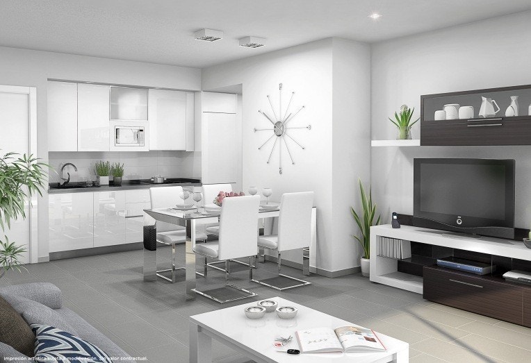 Kjøkkenløsning - leilighet med 3 soverom Galleribilde