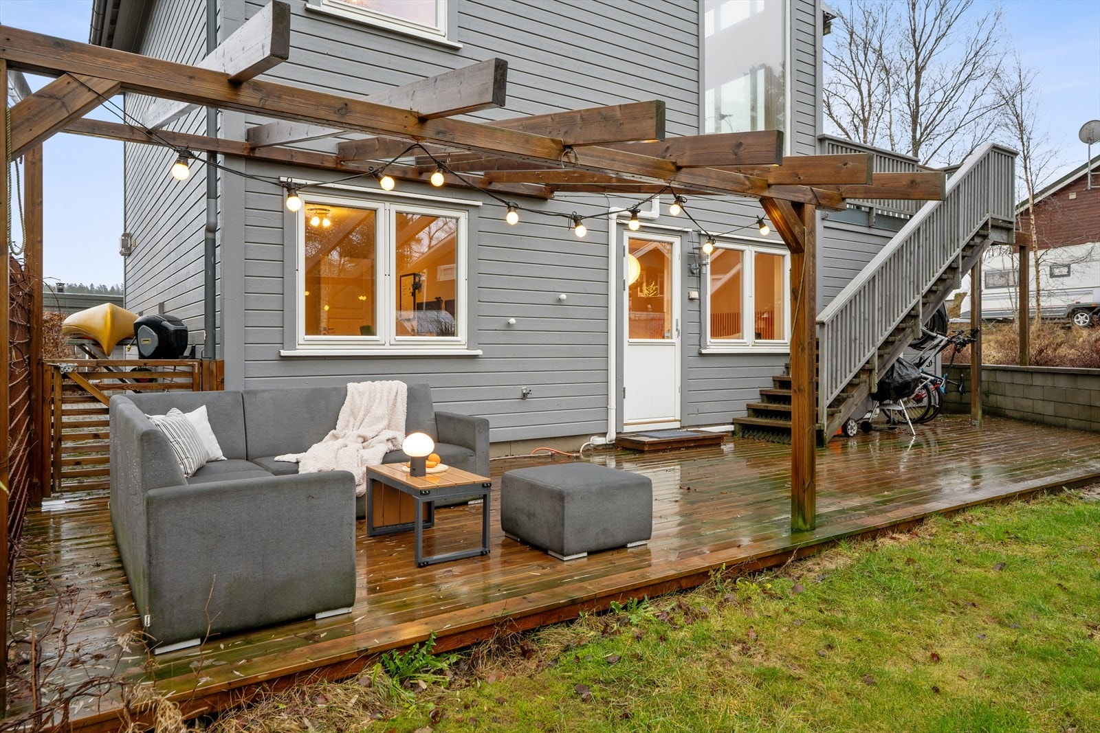 Fin plass å nyte late sommerdager. Galleribilde