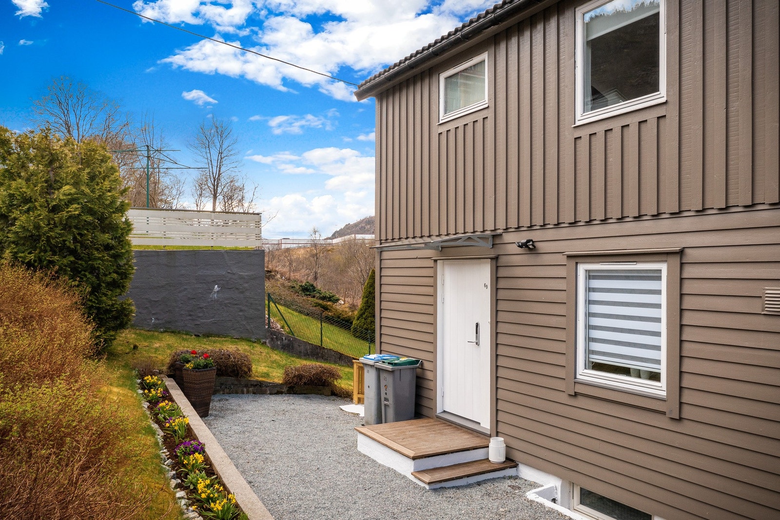 Pent inngangsparti. Galleribilde