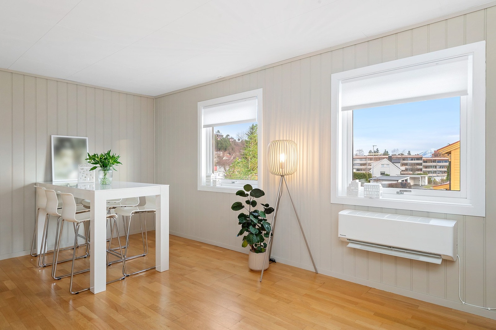 Varmepumpe installert i 2024. Galleribilde