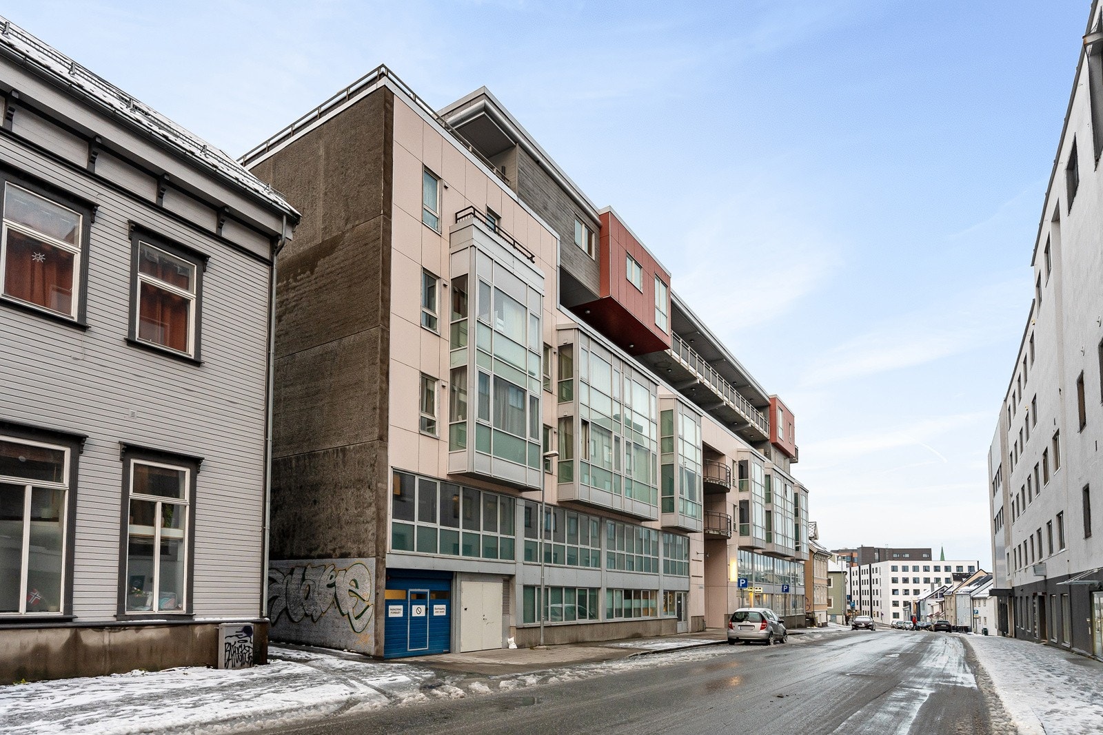 Urban beliggenhet med kort vei til restauranter, uteliv og caféer Galleribilde