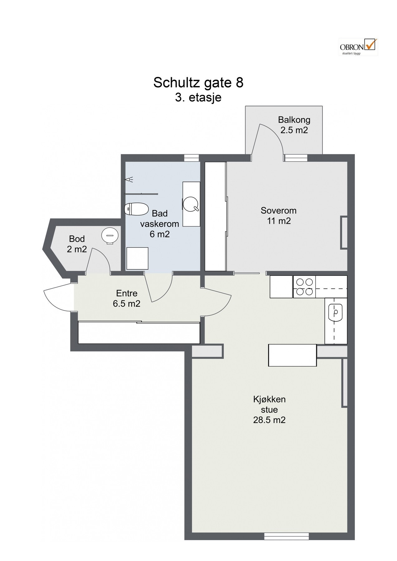 Planskisse. Galleribilde