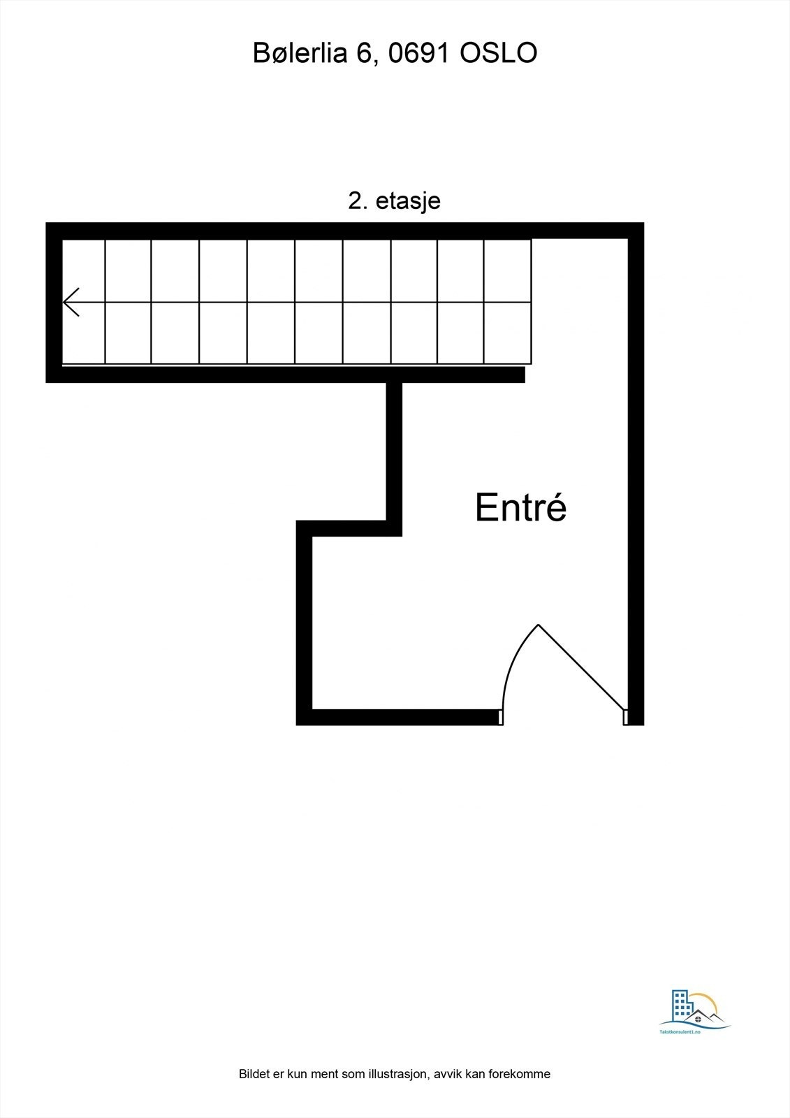 Plantegning - 2. etasje. Galleribilde