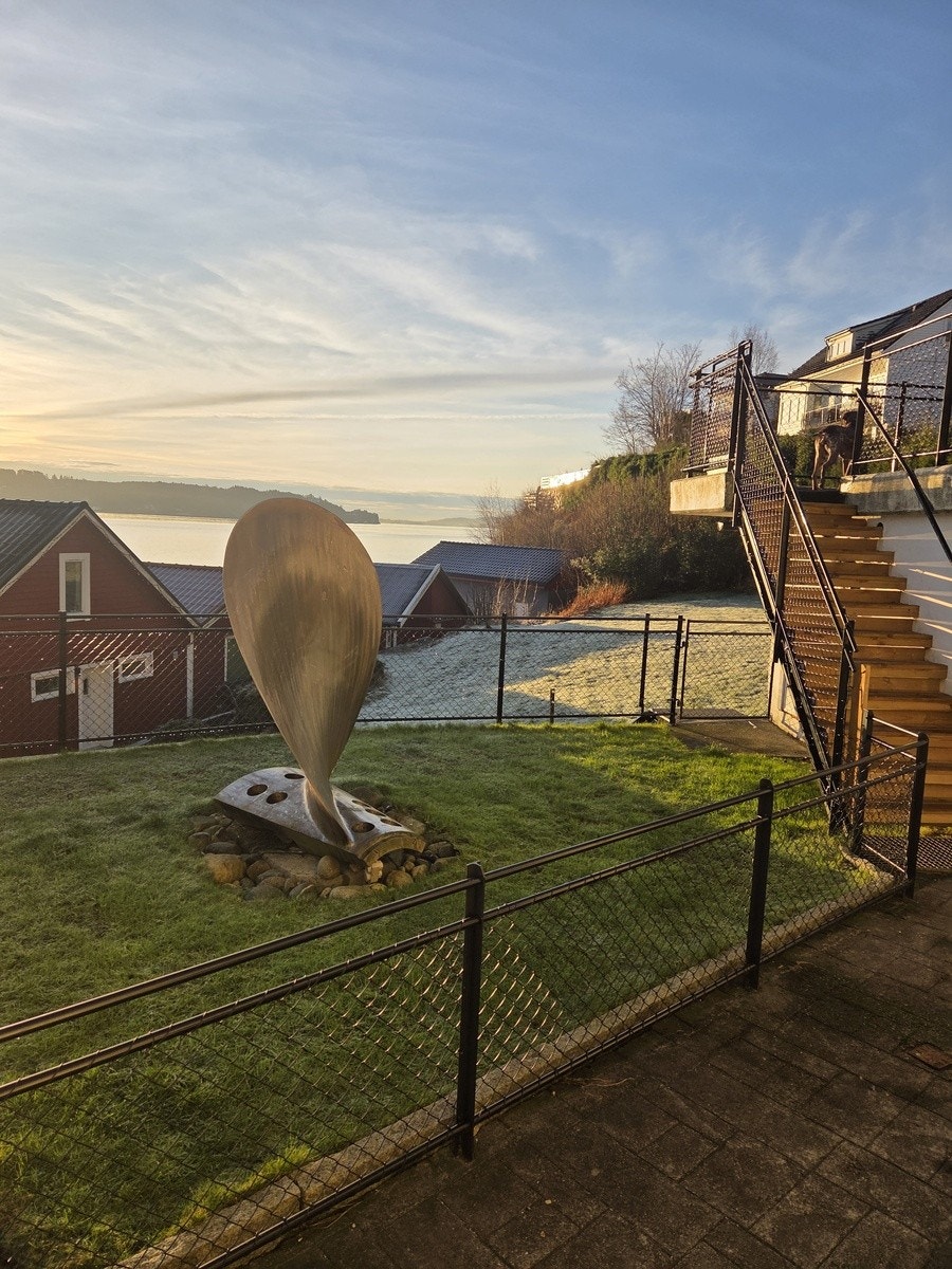 Utsikt uteplass Galleribilde