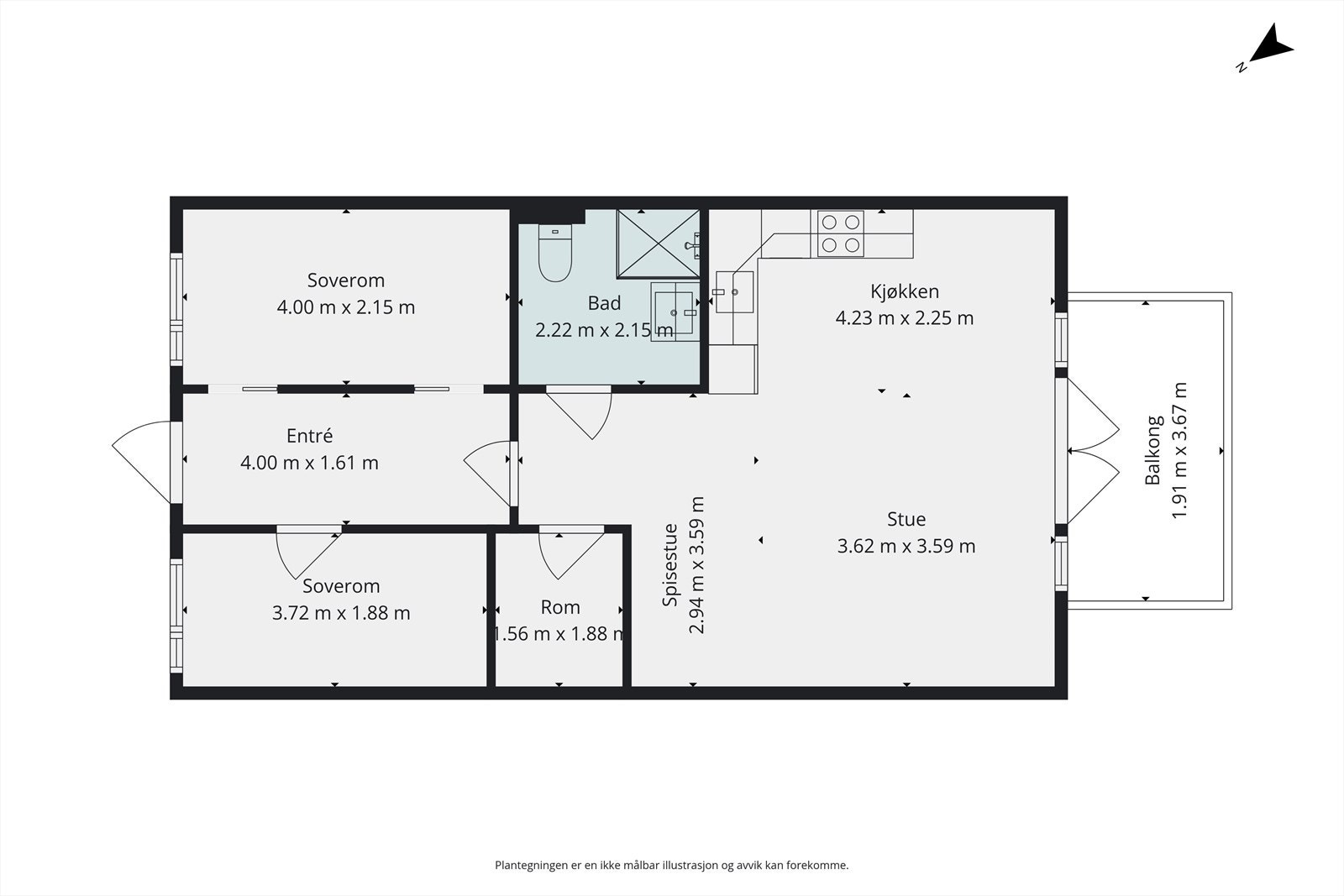 Plantegning. Galleribilde