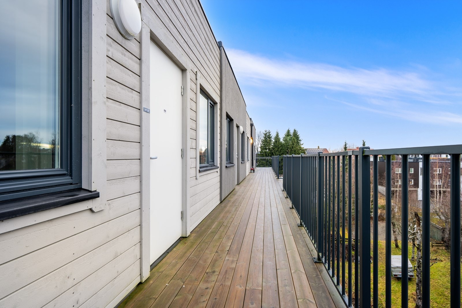 Leiligheten var ferdigstilt i 2022 og ligger i byggets 2.etasje. Galleribilde