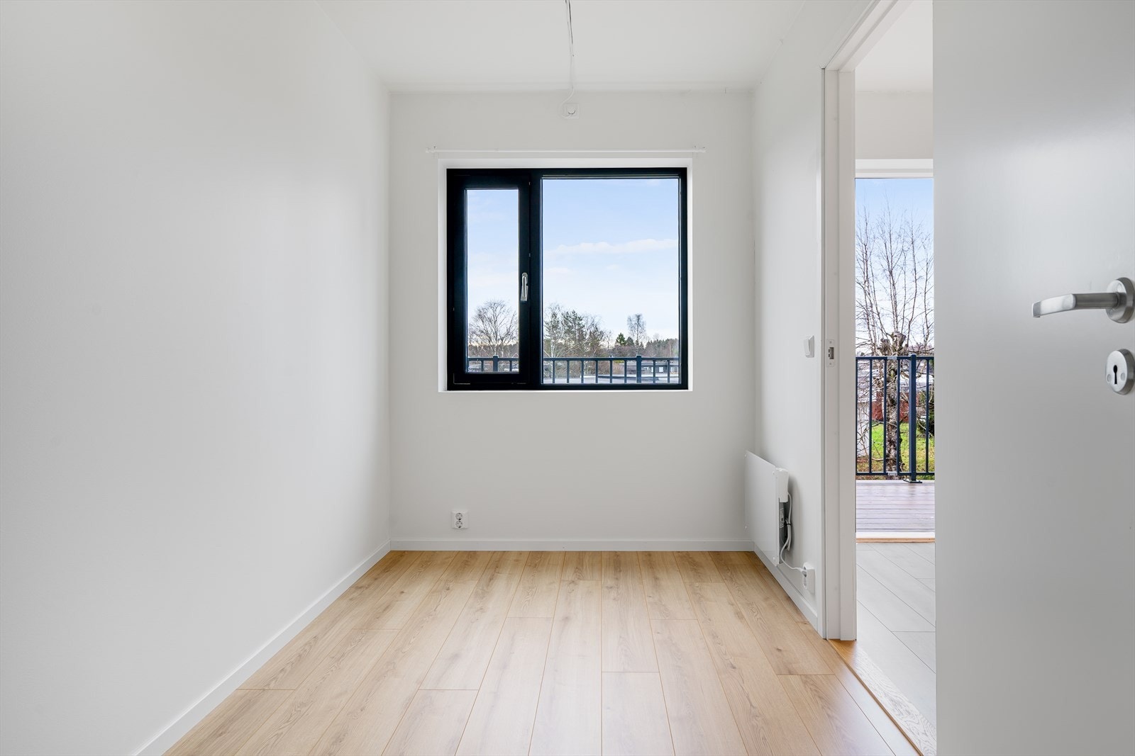 Soverommene vender mot svalgang. Galleribilde