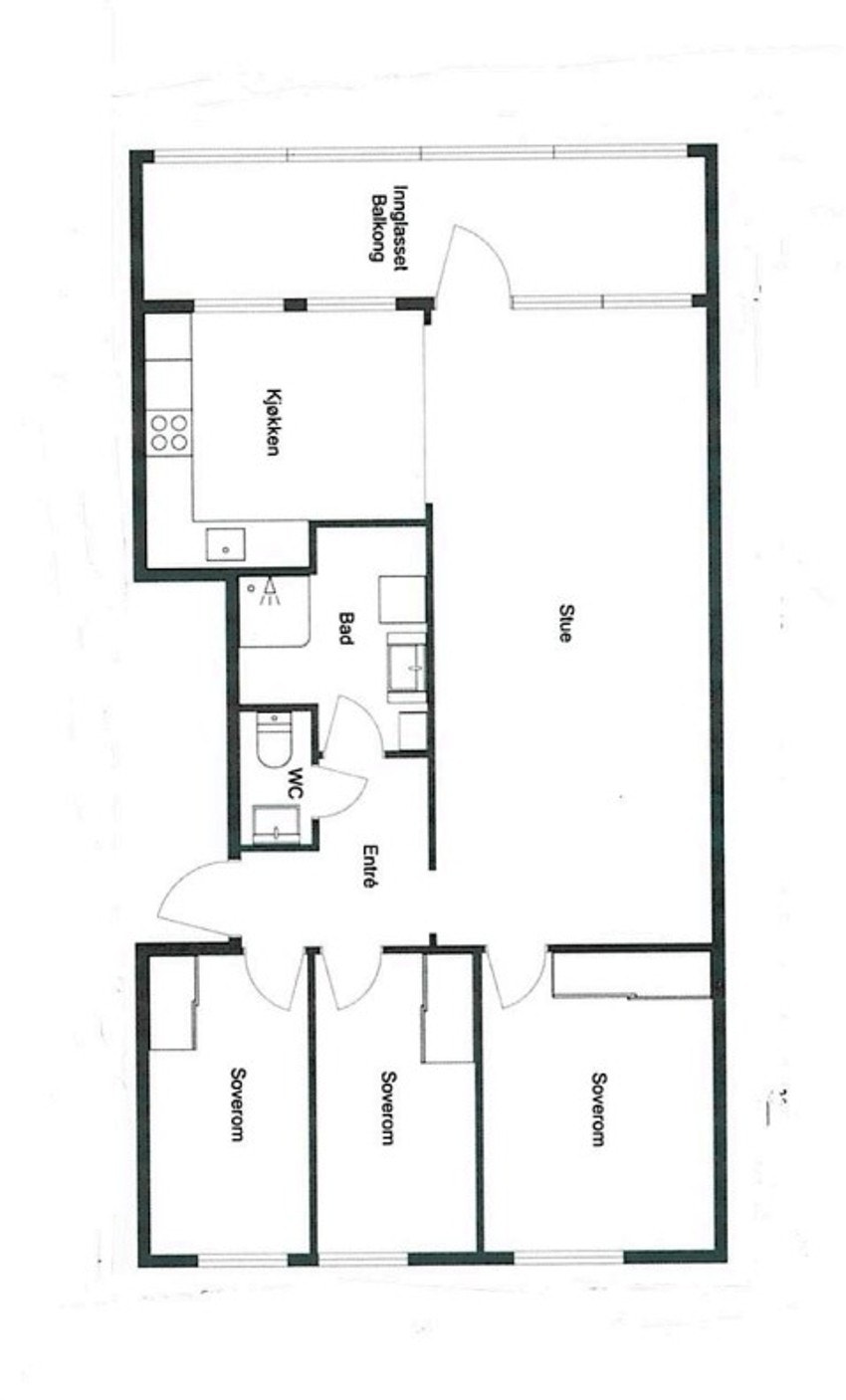 Planskisse Galleribilde