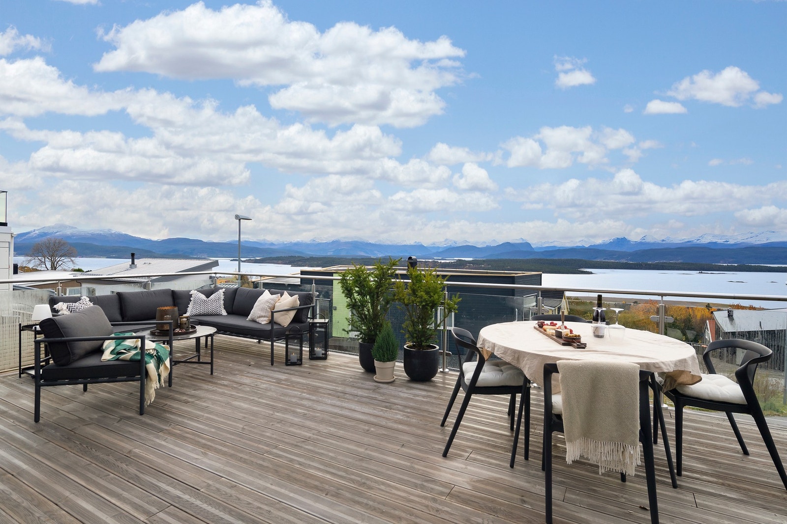 Veranda med panoramautsikt! Galleribilde