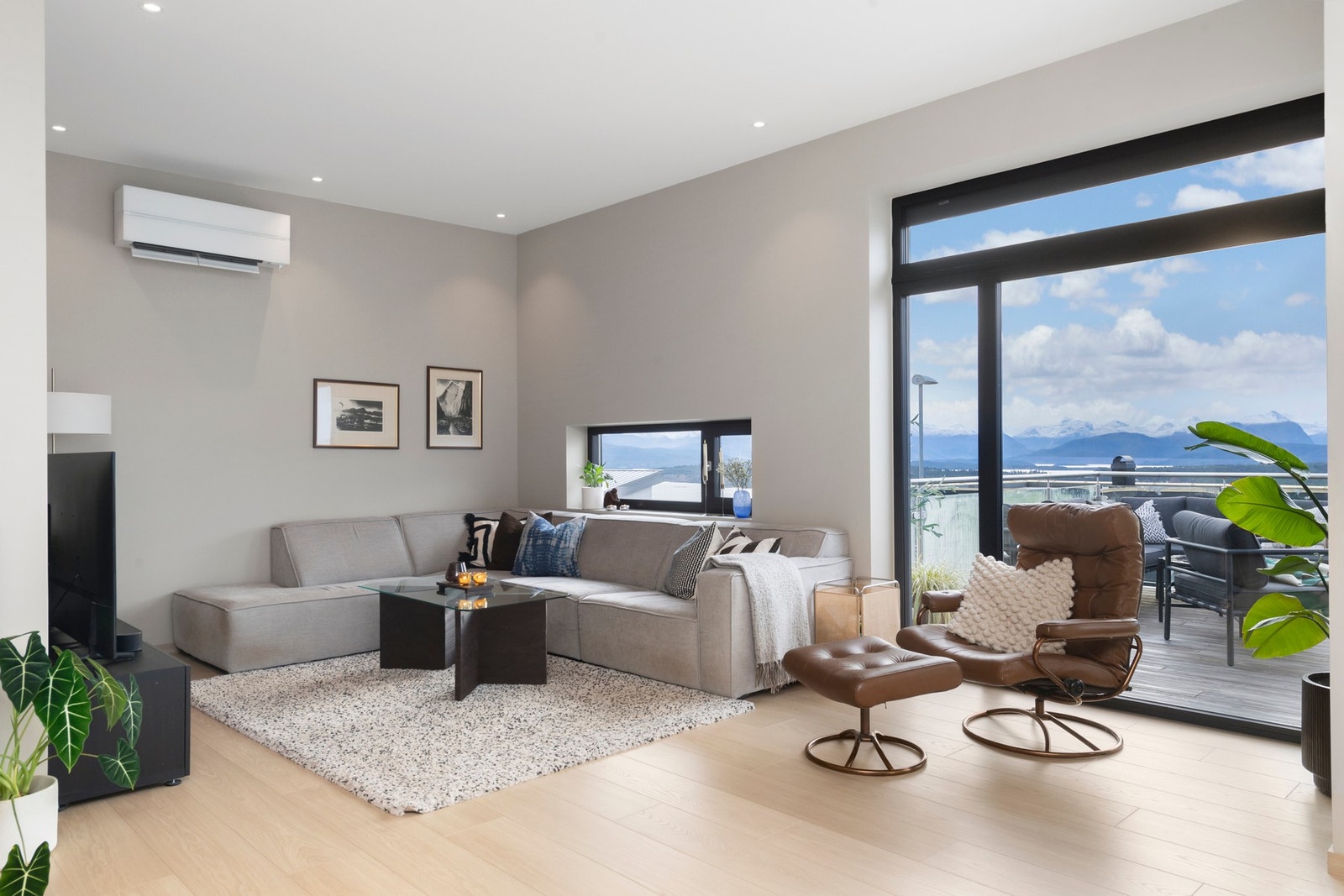 Hyggelig sofakrok i stuen Galleribilde