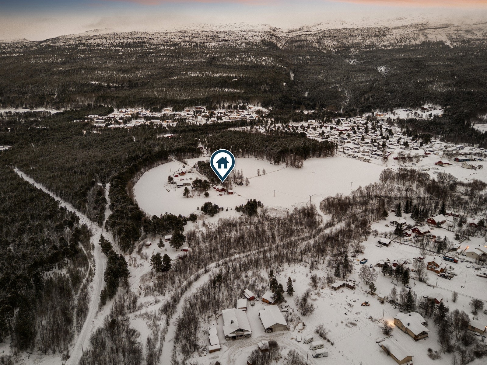 Oversikt over nærområdet - Flotte tur- og rekreasjonsmuligheter! Galleribilde