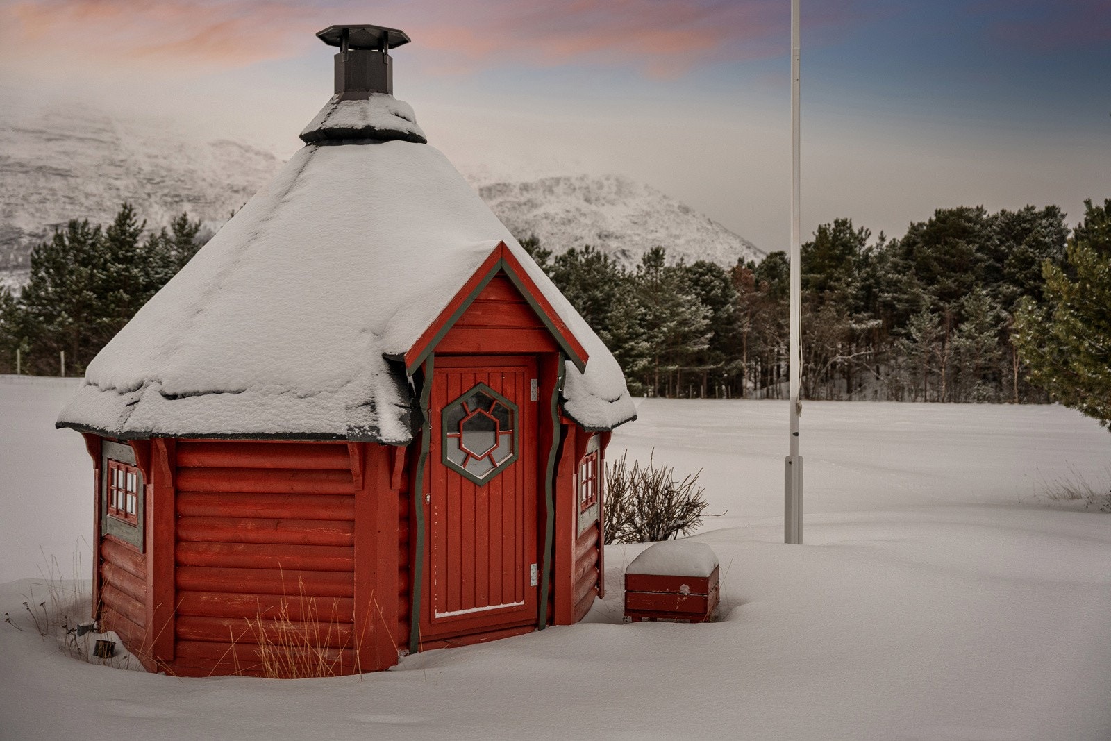 Et perfekt samlingspunkt om høst og vinter! Galleribilde