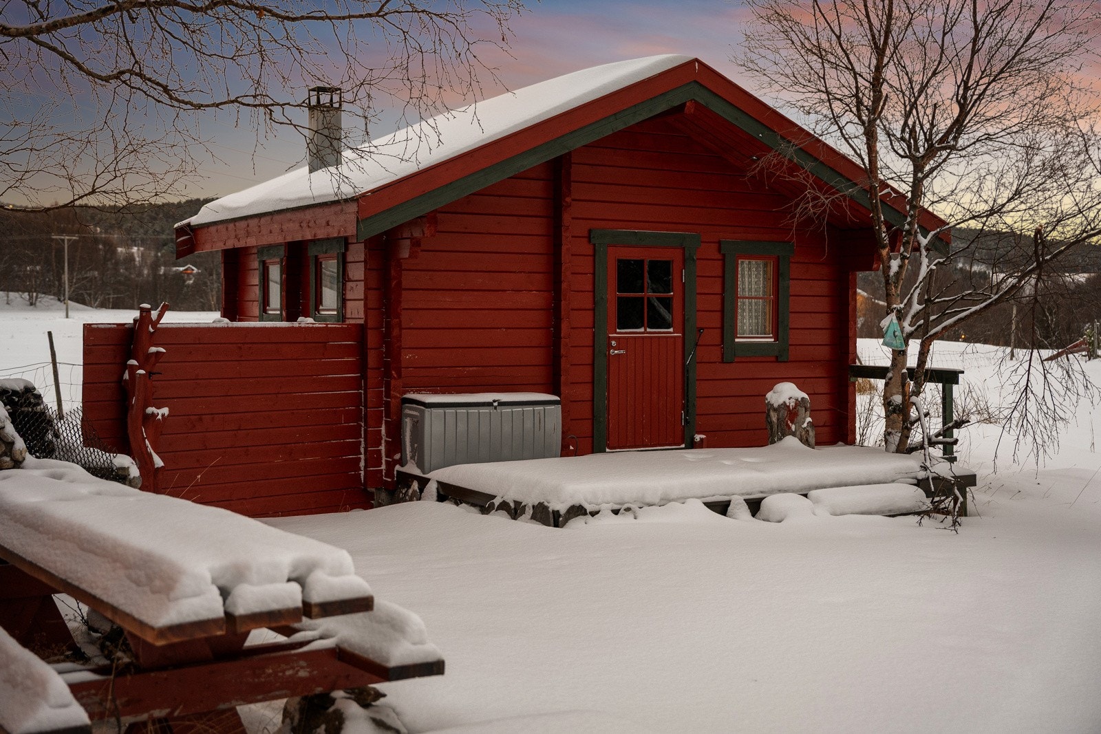 Annekset er perfekt hvis du skal invitere venner på hyttetur! Galleribilde