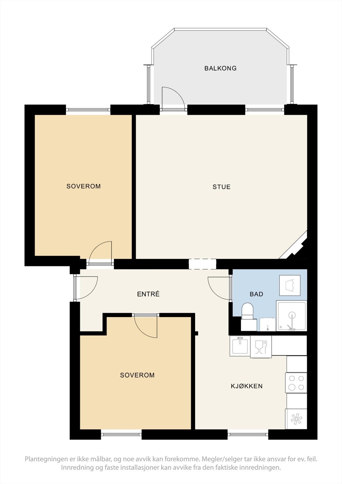 Plantegning. Galleribilde