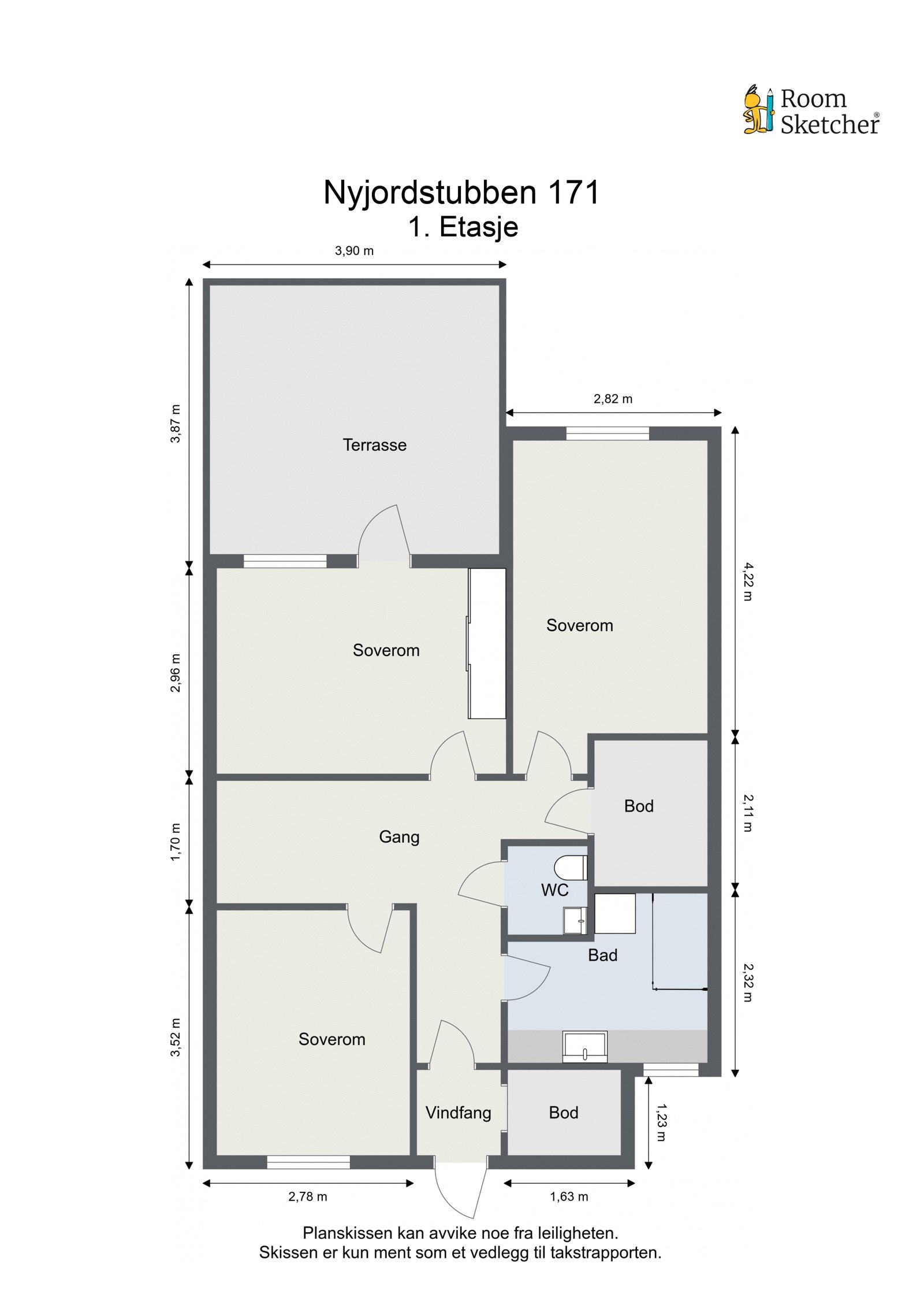Nyjordstubben 171 - 1. Etasje Galleribilde