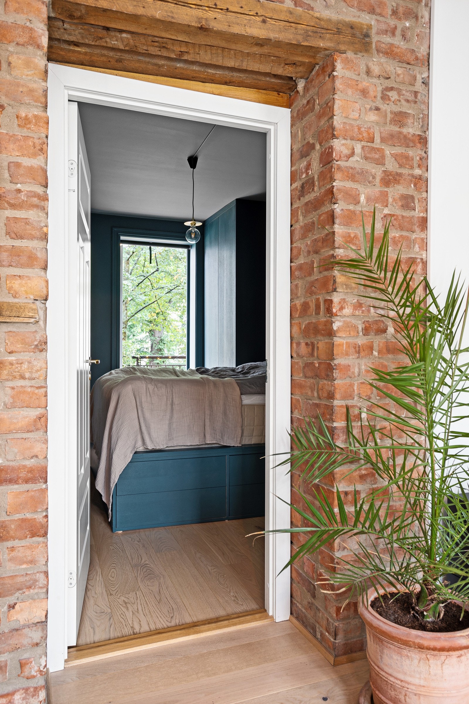 Leiligheten inneholder totalt tre soverom. Galleribilde