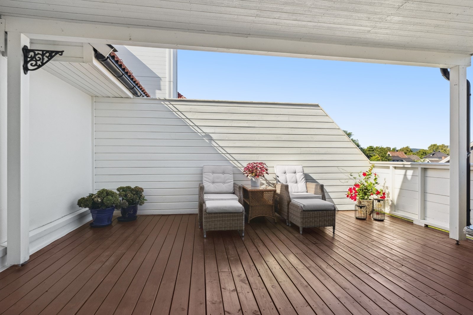 Et ideelt sted for både rolige morgenkaffer og sosiale sommerkvelder. Galleribilde