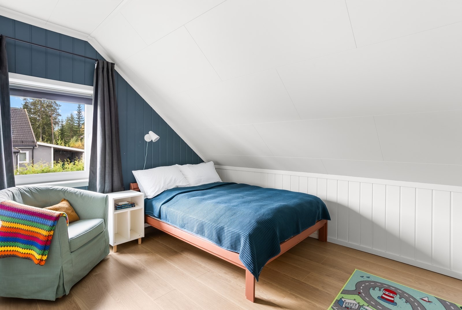 Soverom 3 egner seg godt som barnerom, gjesterom eller kontor. Galleribilde