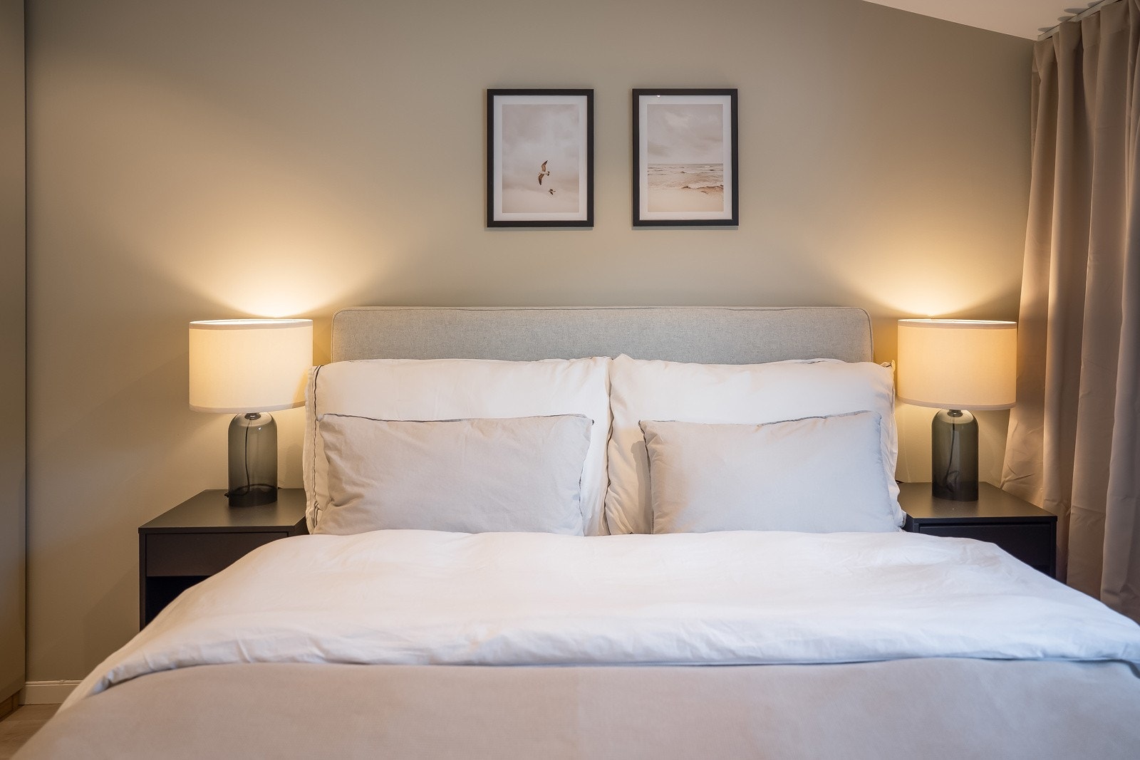 Soverommet vender ut mot stille og rolige omgivelser. Galleribilde