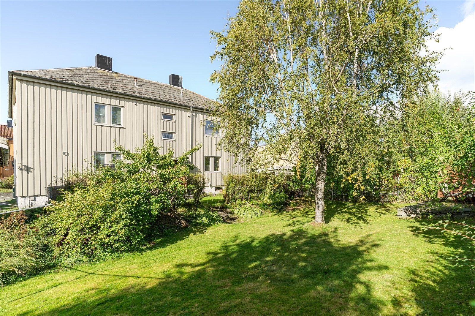 Romslig hagetomt på uten innsyn fra Eilert Sundts gate. Galleribilde