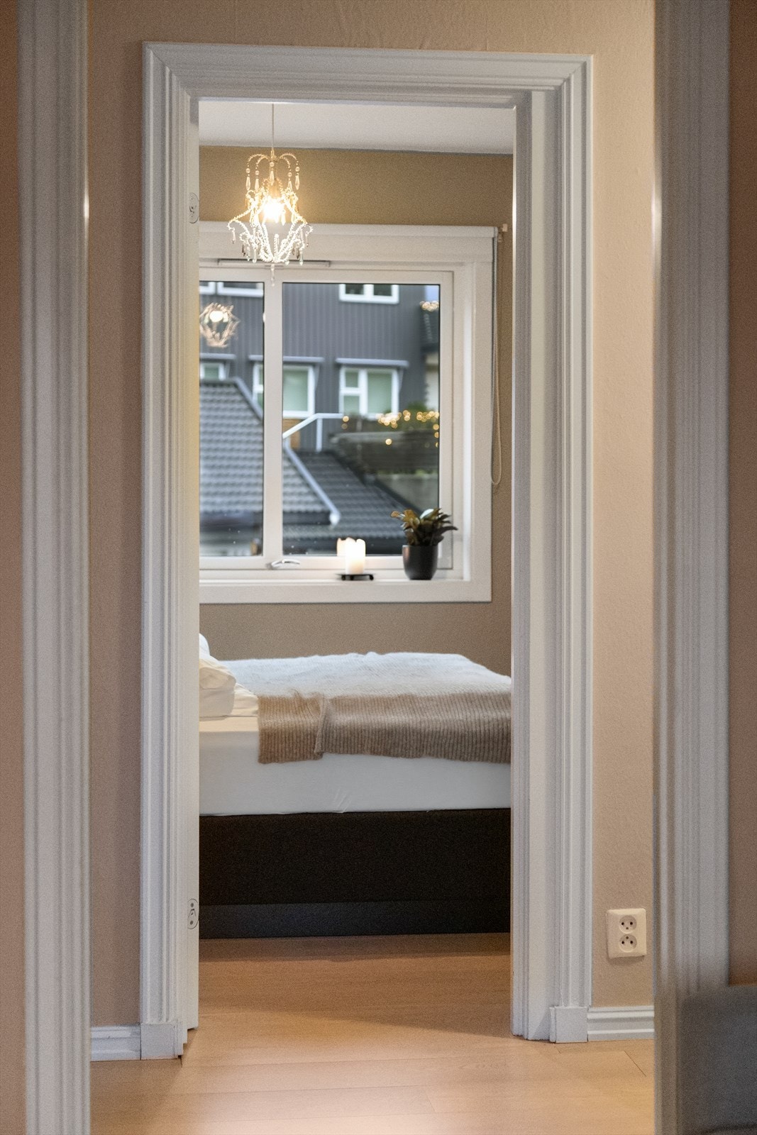 Leiligheten har en meget god planløsning og soverom nummer to ligger i andre enden av leiligheten. Galleribilde