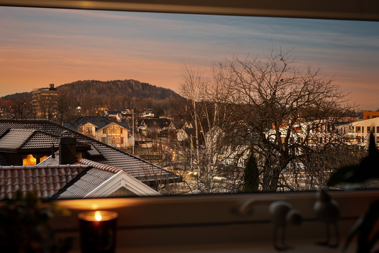 Utsikt fra soverom. Galleribilde