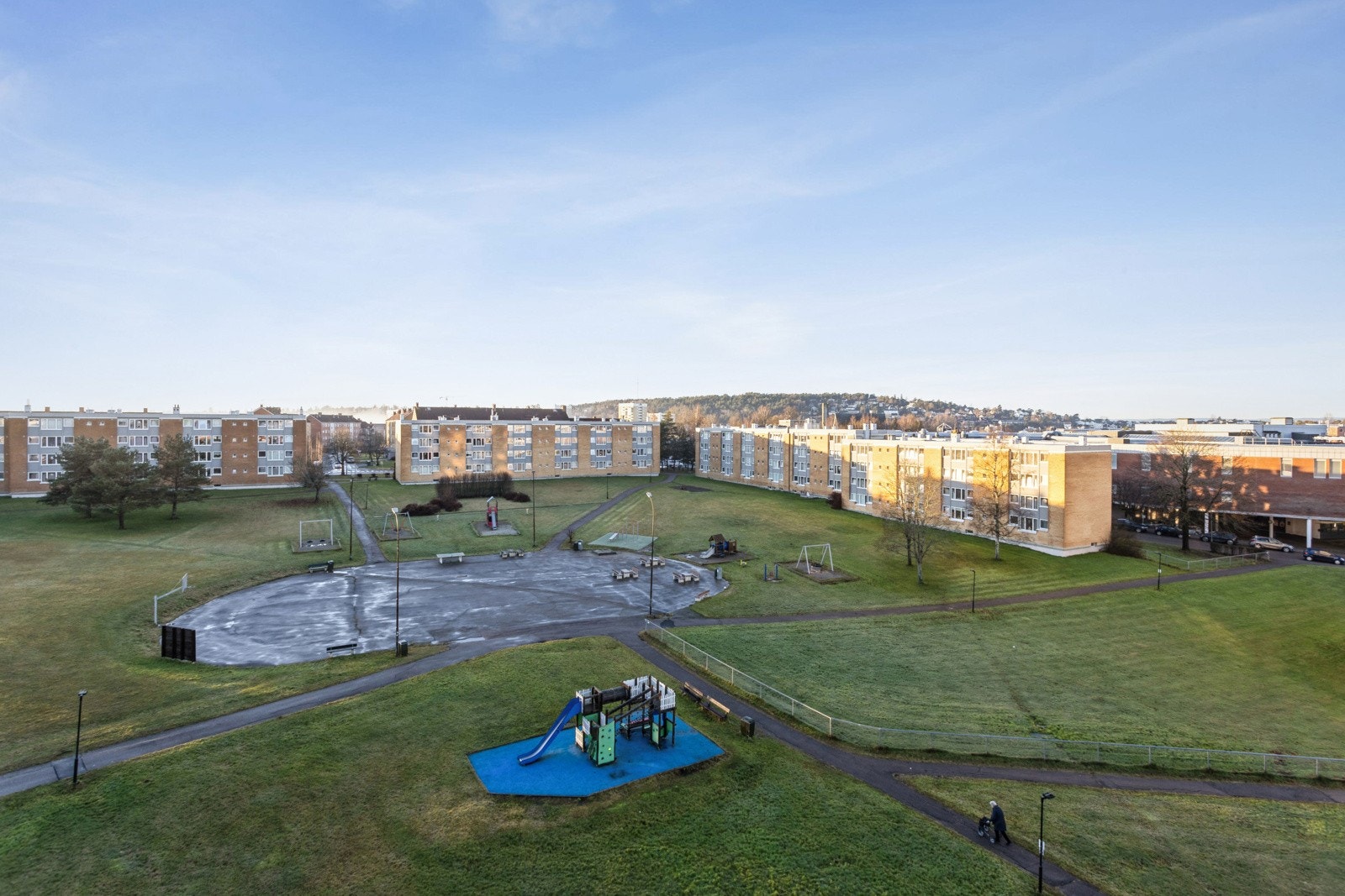 Leiligheten har fin utsikt fra 6. etasje. Galleribilde