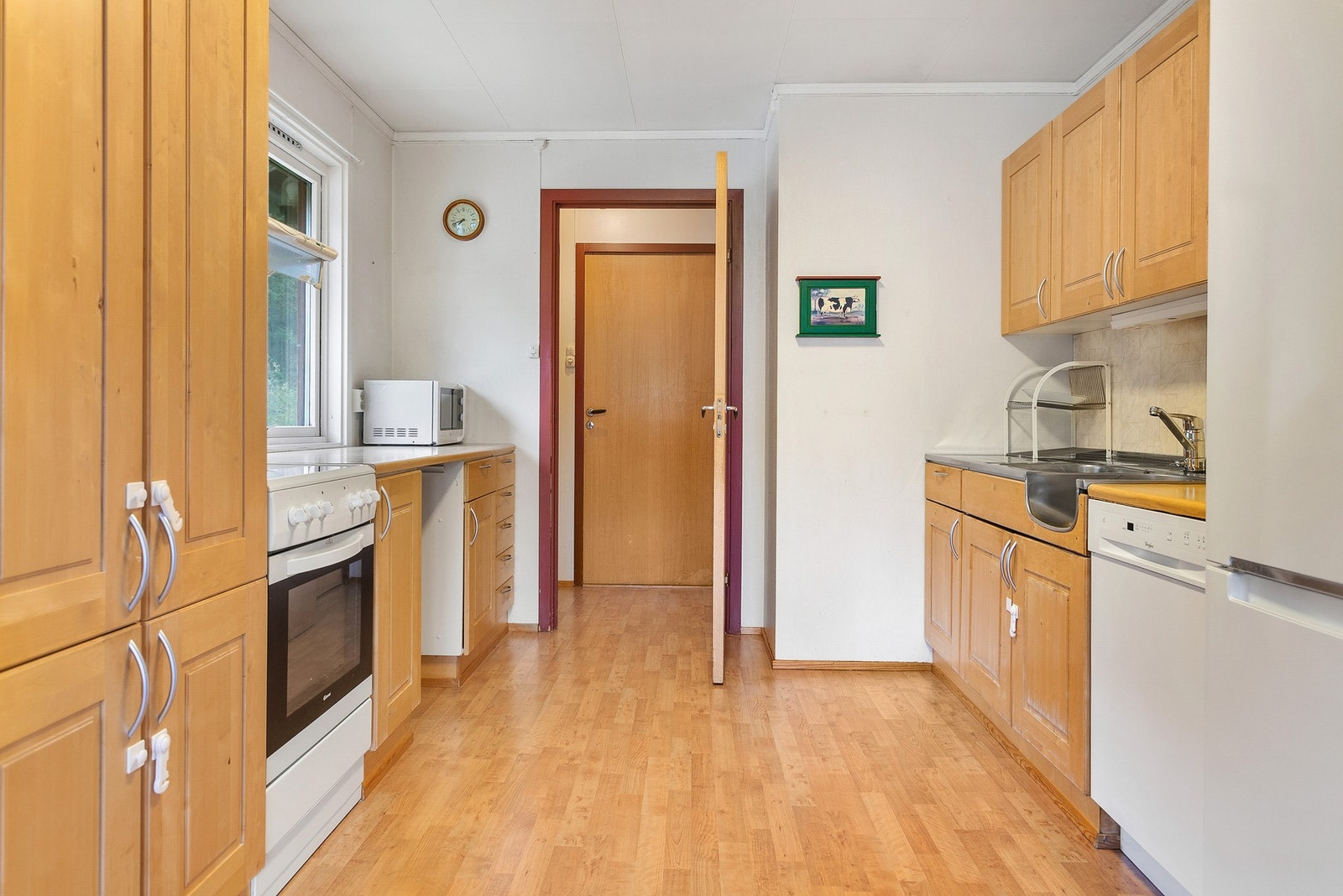 Kjøkken i kårbolig. Galleribilde