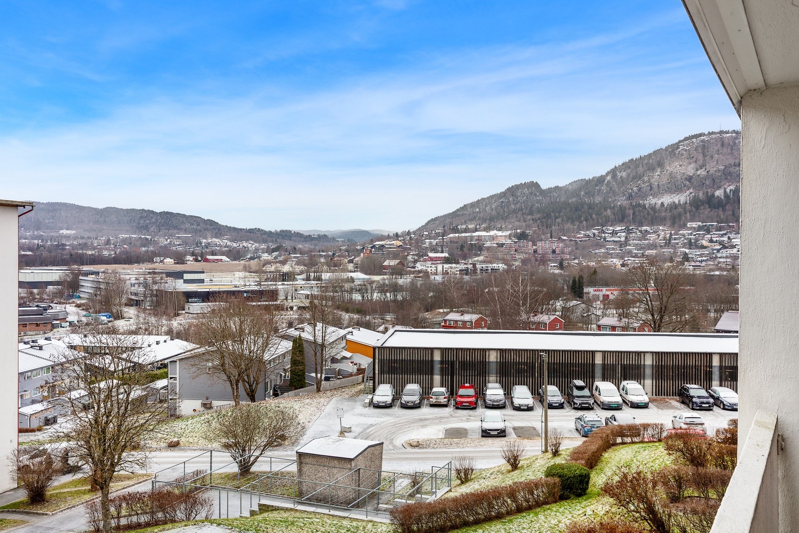 utsikt fra balkongen Galleribilde