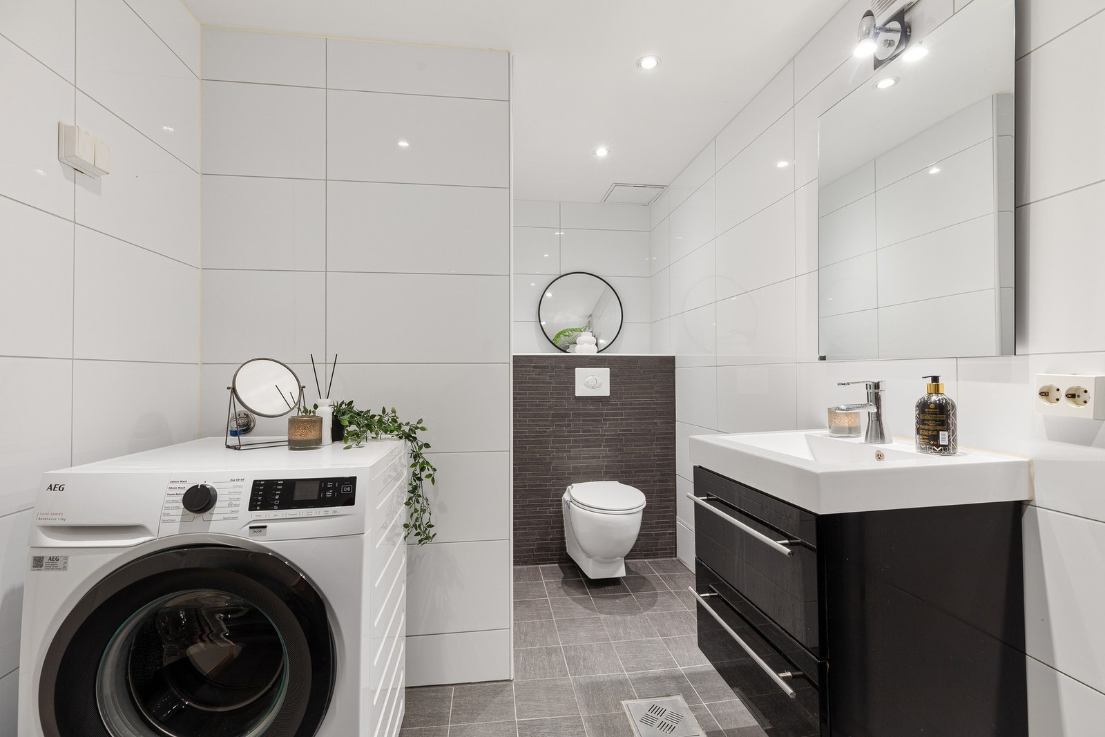 Opplegg for vaskemaskin Galleribilde