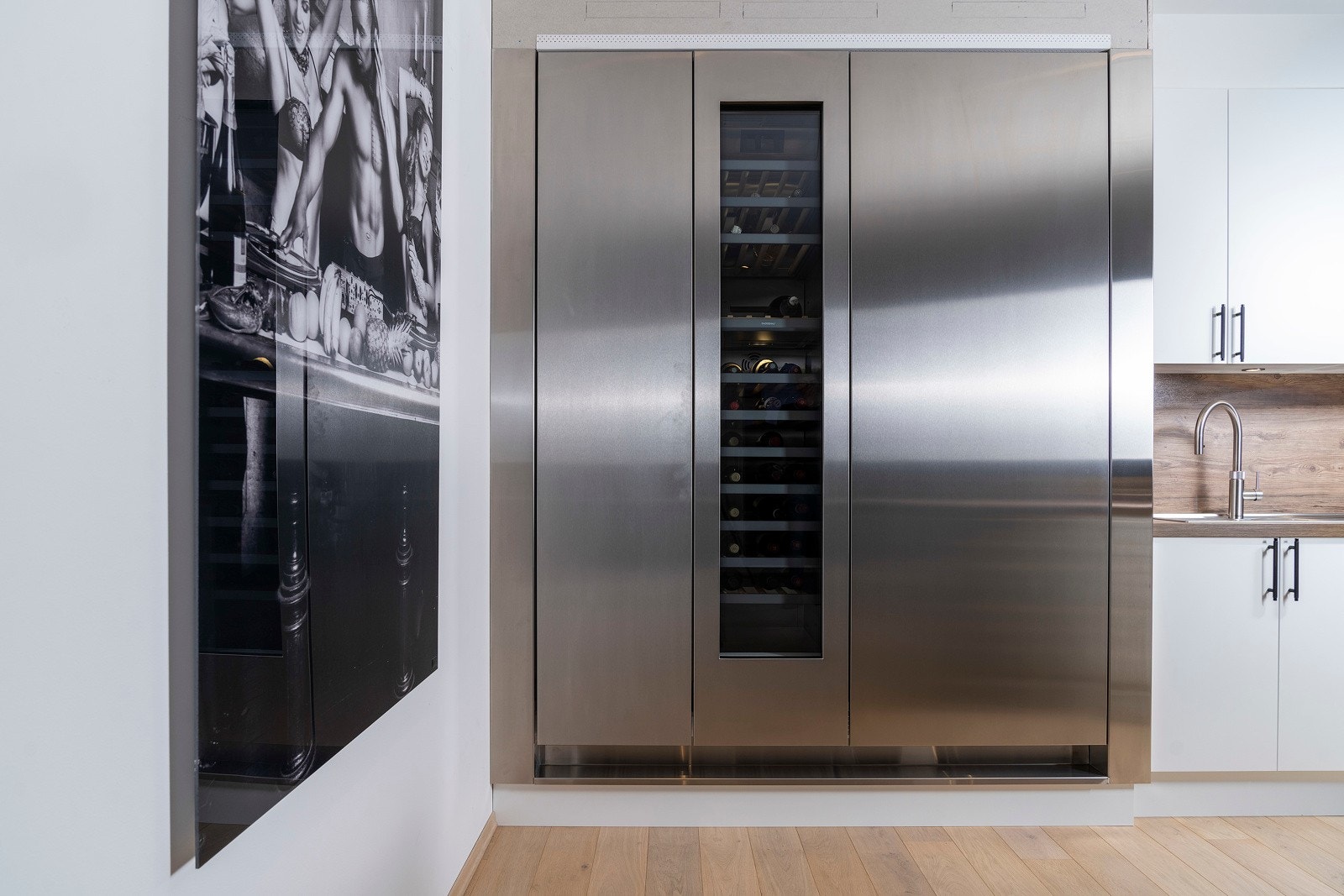 Gaggenau - Kjøl/Vinskap og frys med ismaskin Galleribilde