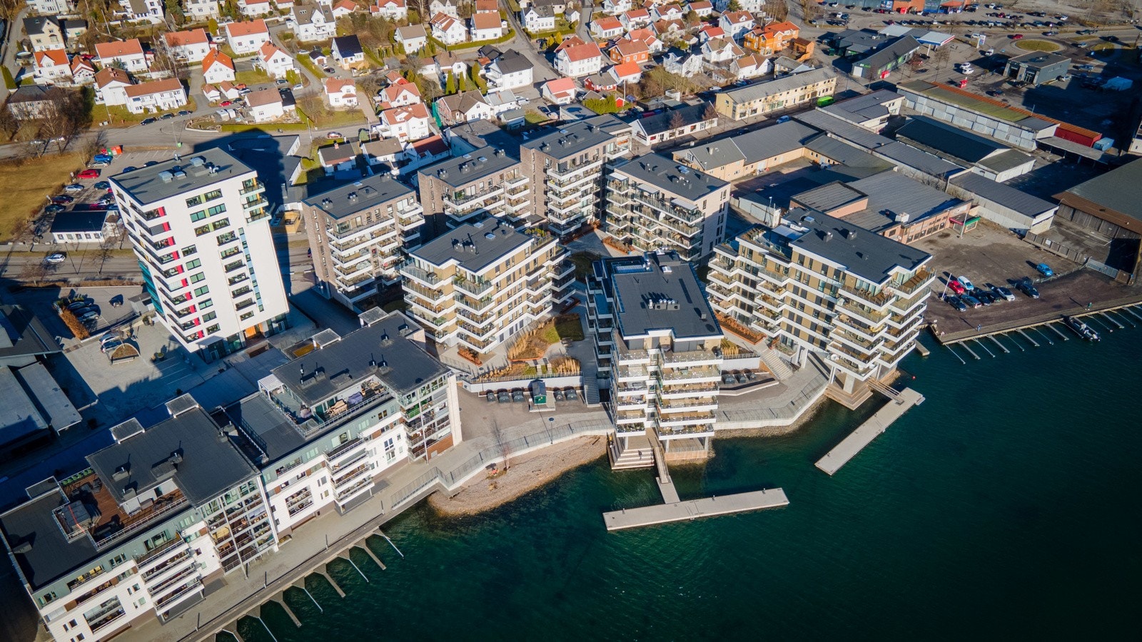 Fugleperpektiv Galleribilde