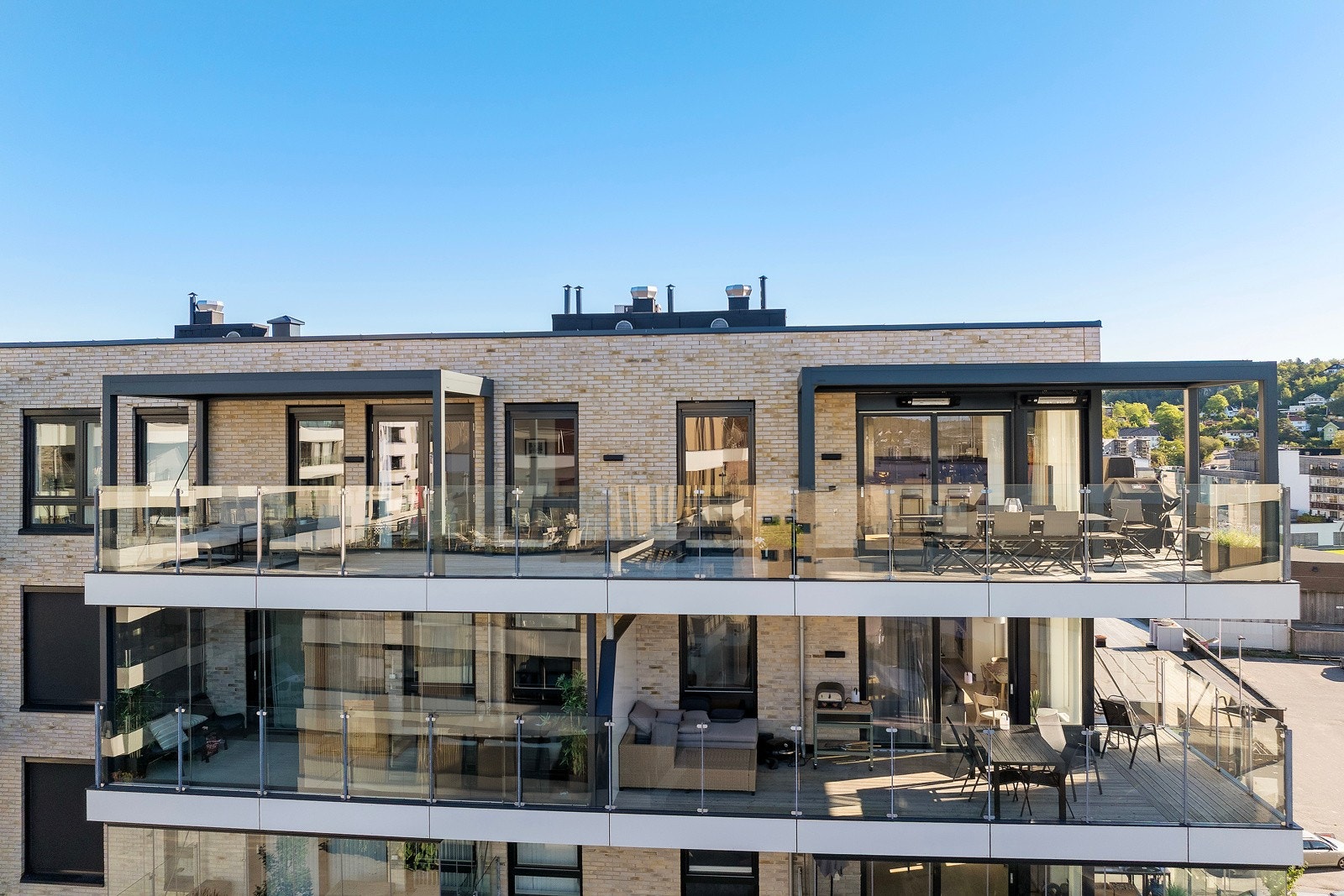 Unik toppleilighet Galleribilde