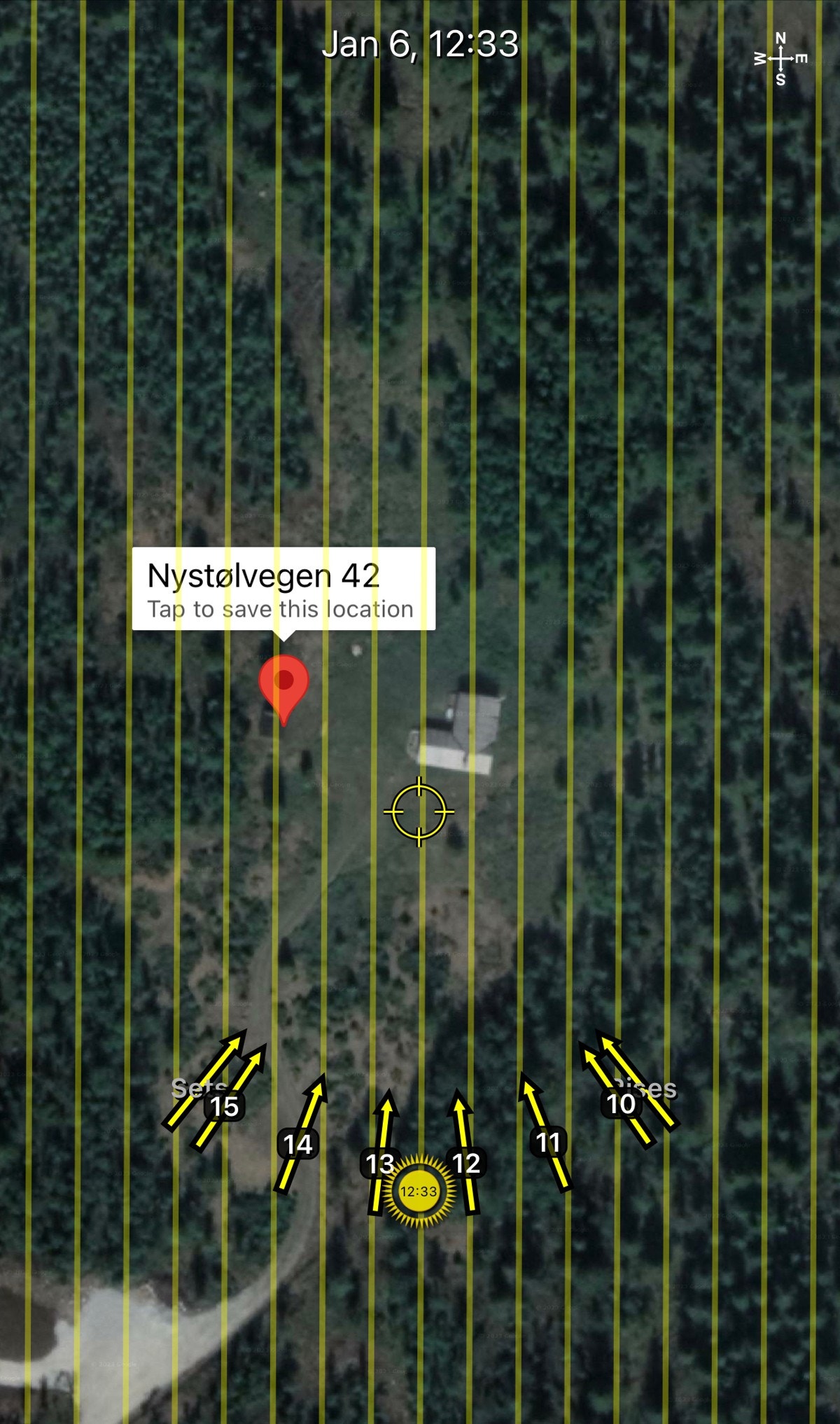 Solkurve. Avvik kan forekomme. Galleribilde