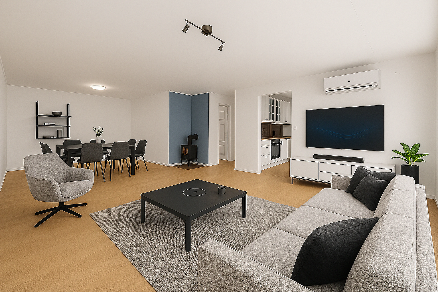 KI digital styling Galleribilde