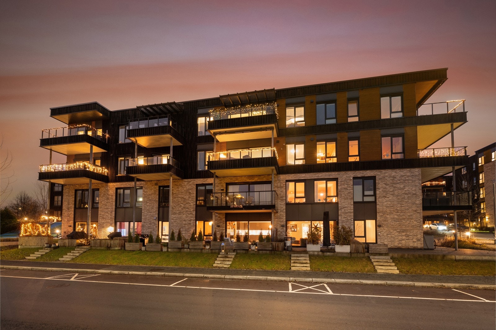 Oksenøya boligområde ble tildelt Landskapsarkitekturprisen 2022. Galleribilde