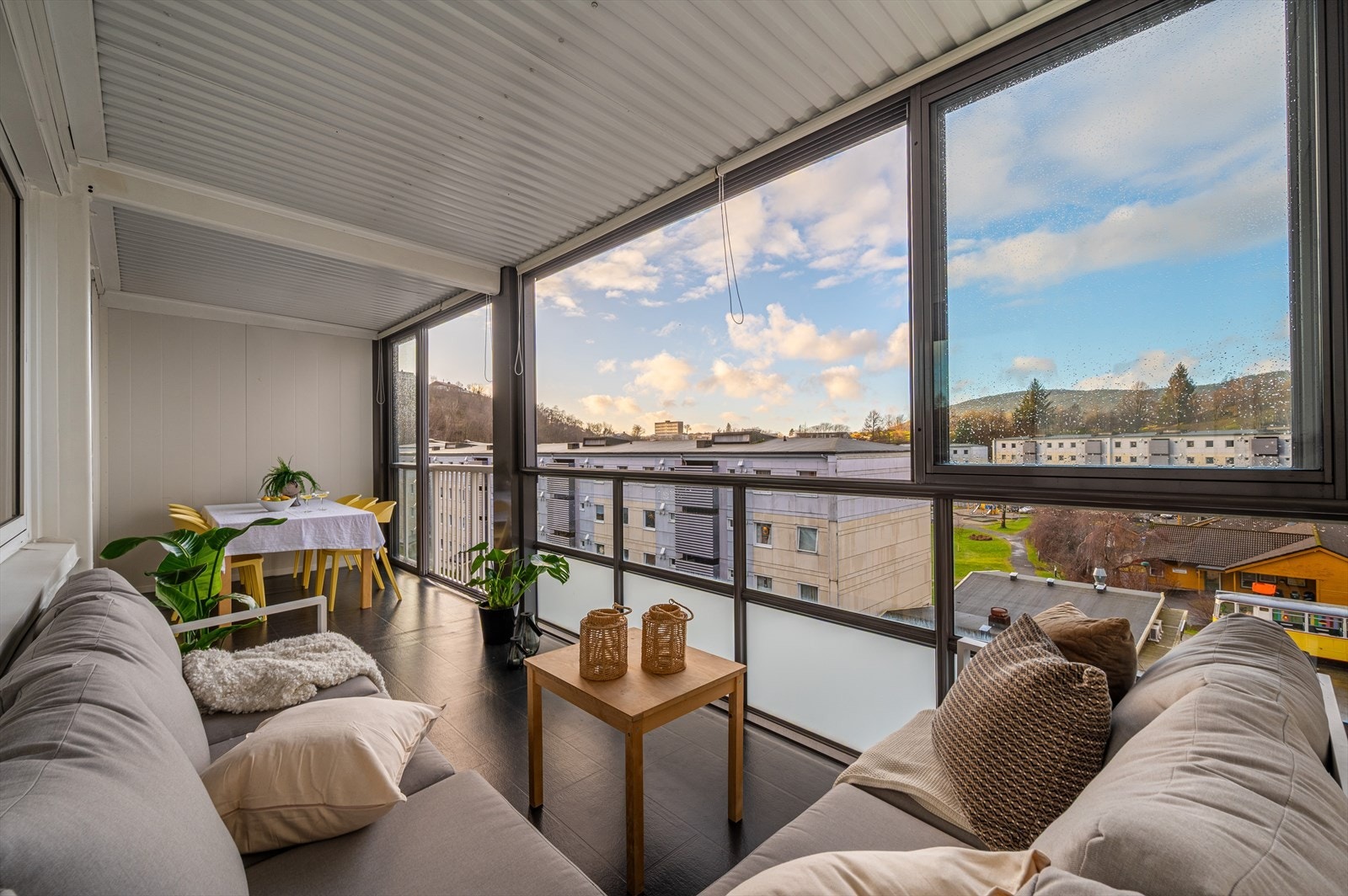 - Drømmebalkongen er på 17,7m² - Galleribilde