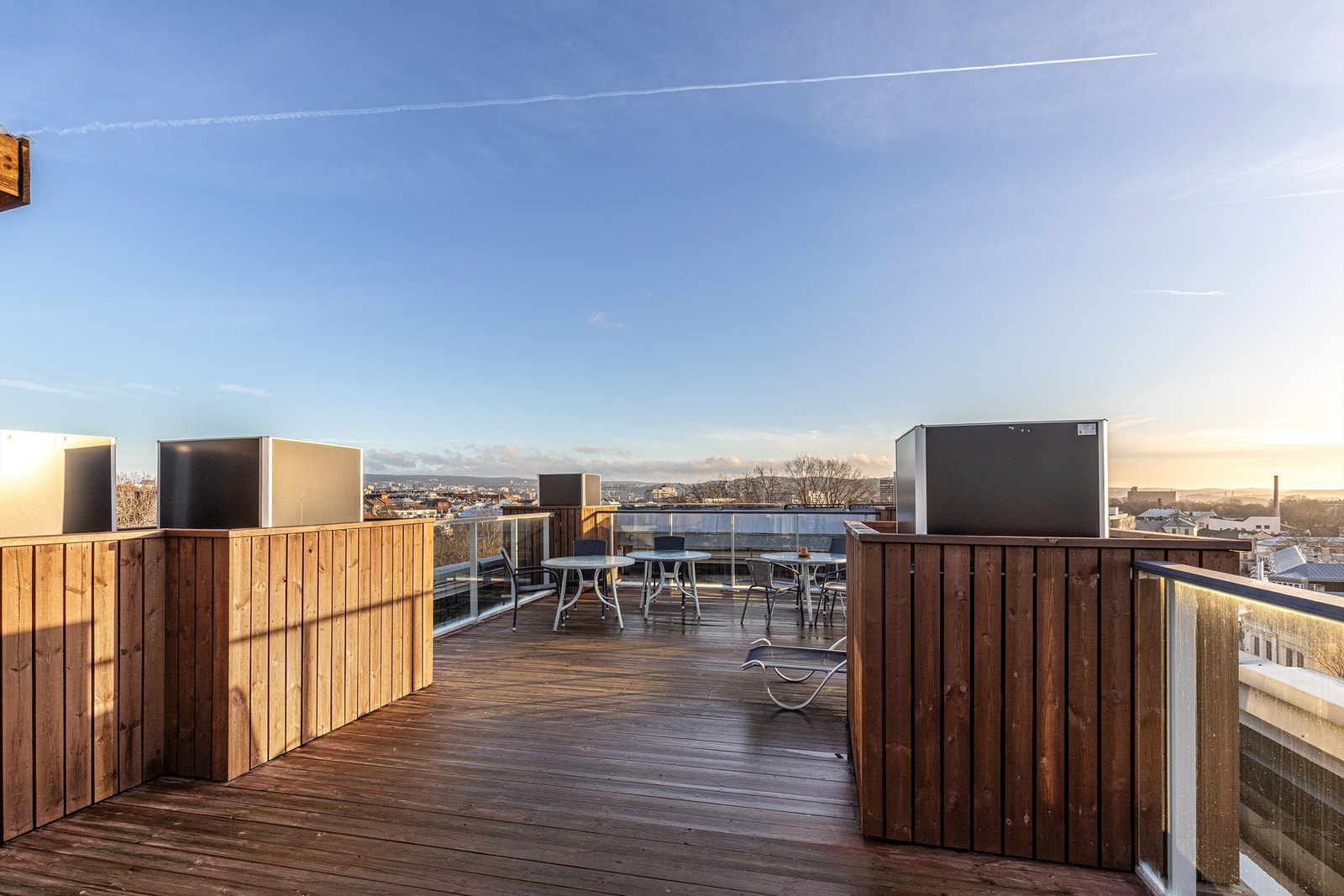 Her kan årets varmere dager nytes med en uslåelig utsikt over Oslo. Galleribilde