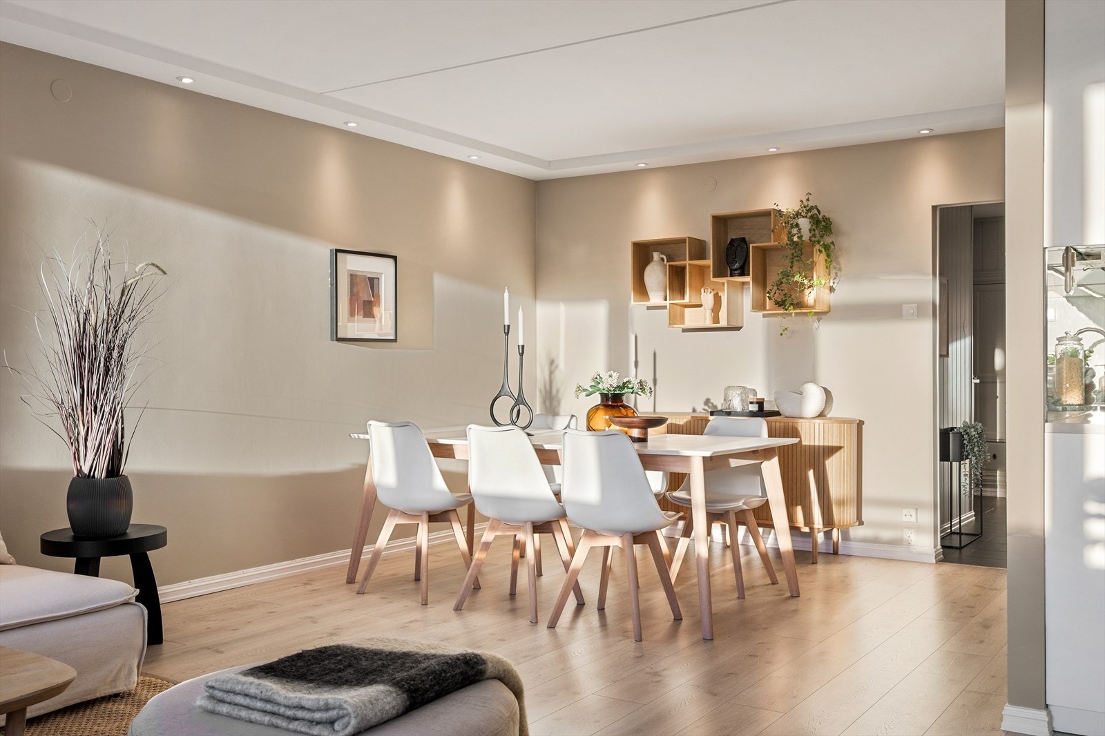 God plass til større spisebord. Galleribilde